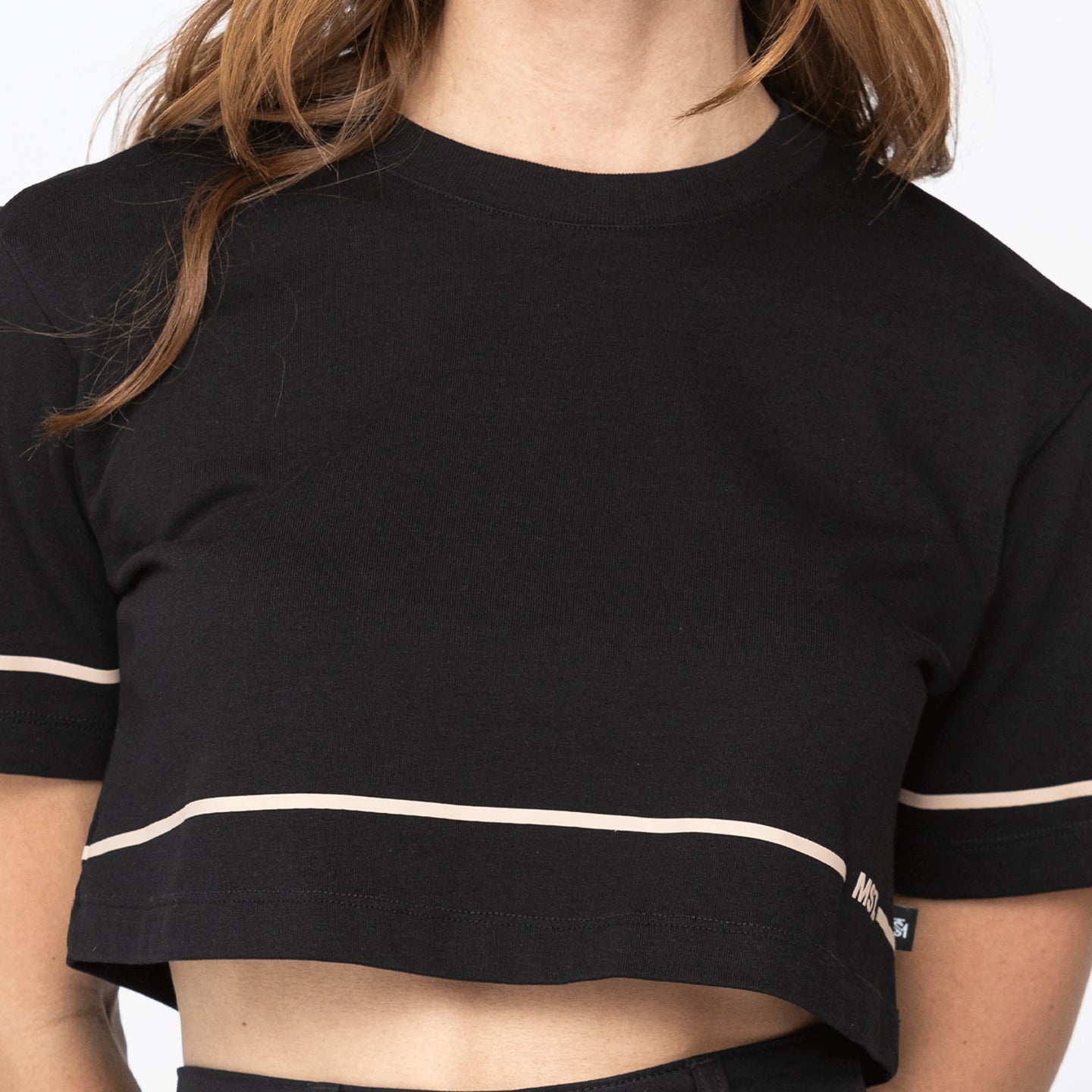 MELROSE CROP TOP WOMEN BLACK