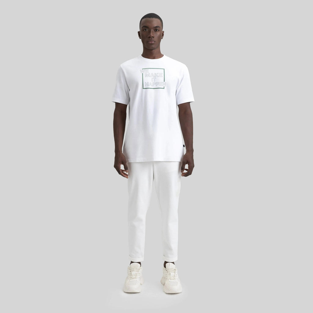 NUVOLARI T-SHIRT MEN WHITE