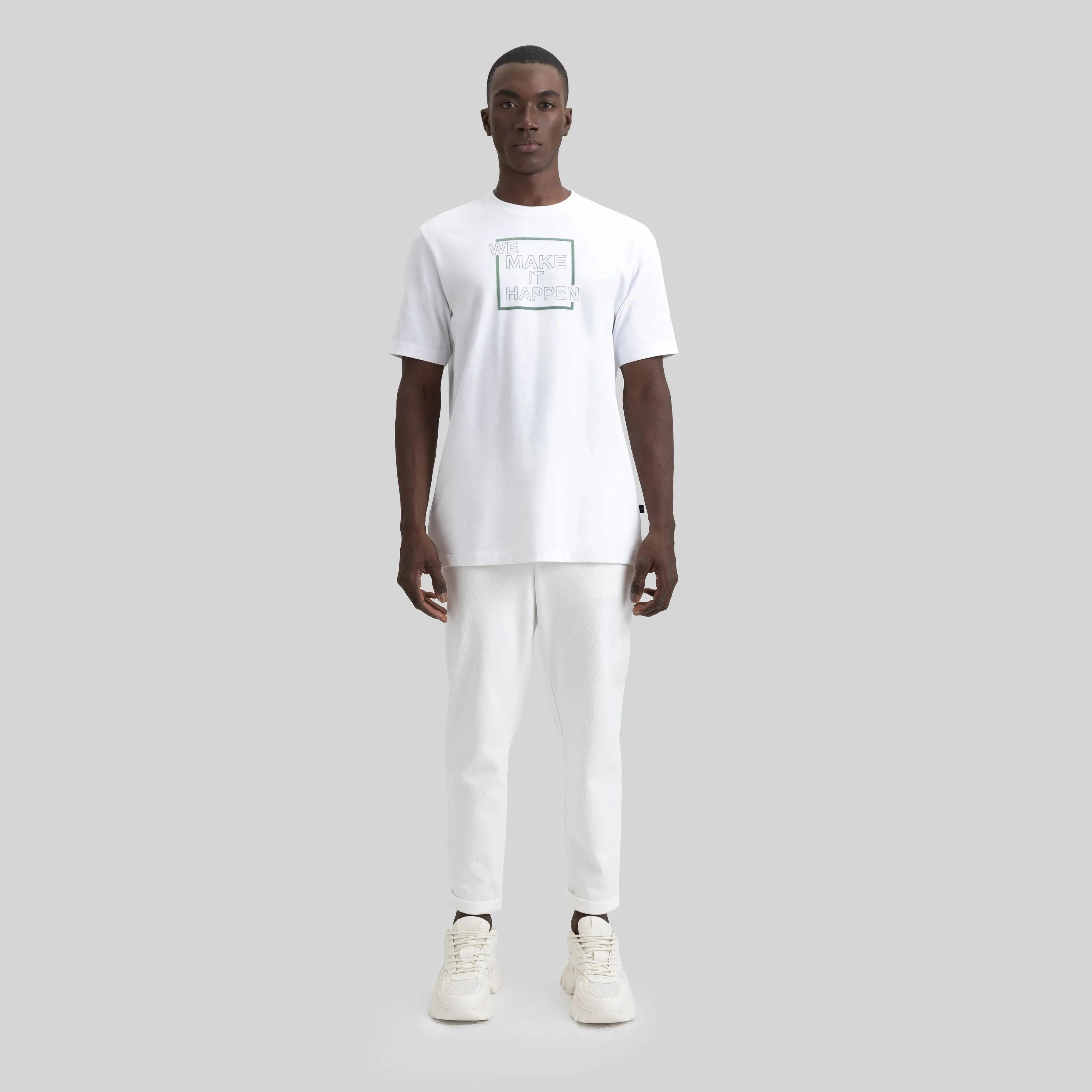 NUVOLARI T-SHIRT MEN WHITE