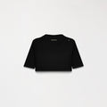 OLWYN CROP TOP WOMEN BLACK METEORITE L/G