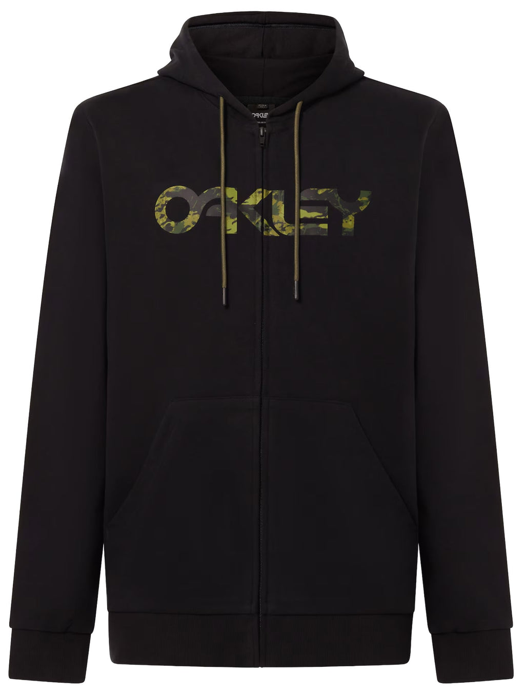 TEDDY FULL ZIP HODDIE / BLACK/TIGER MNT CAMO