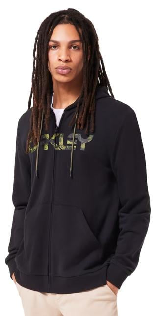 TEDDY FULL ZIP HODDIE / BLACK/TIGER MNT CAMO