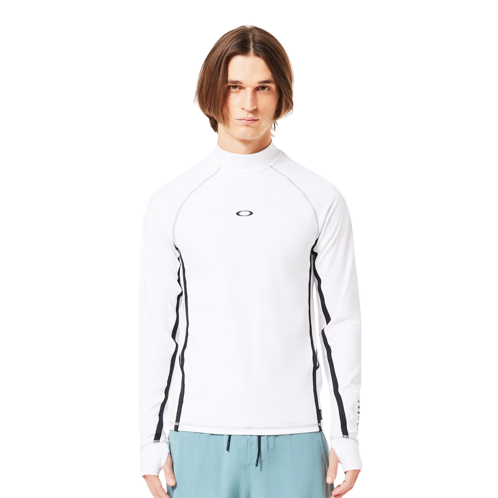 RAINBOW LS RASHGUARD / White