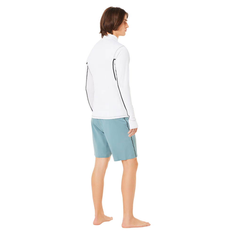 RAINBOW LS RASHGUARD / White