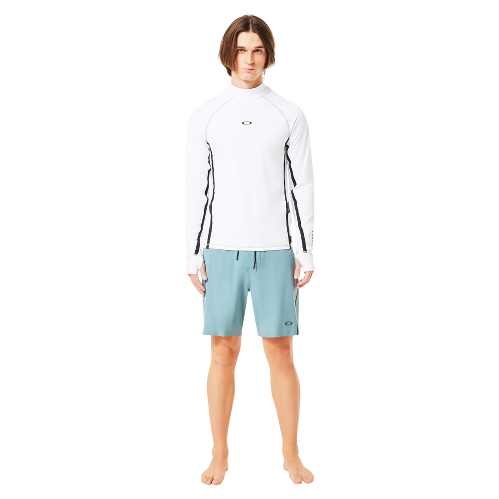 RAINBOW LS RASHGUARD / White