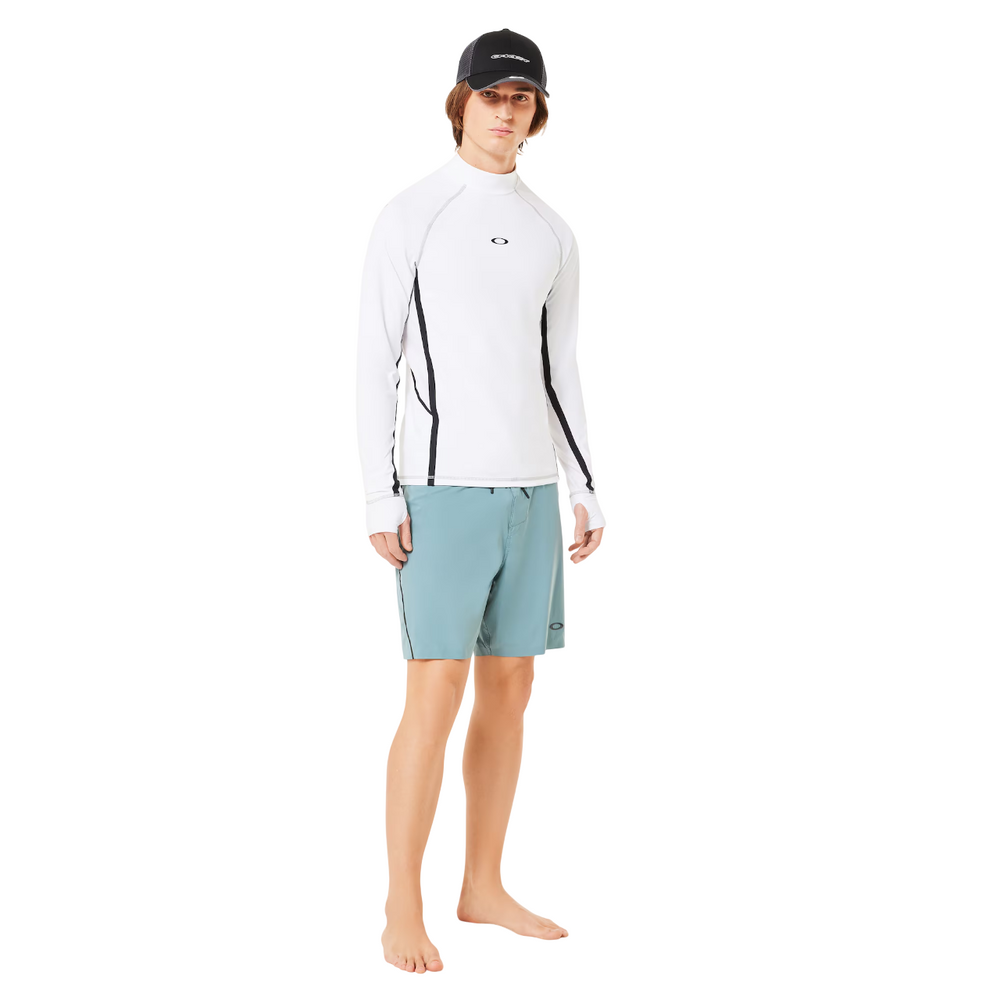 RAINBOW LS RASHGUARD / White