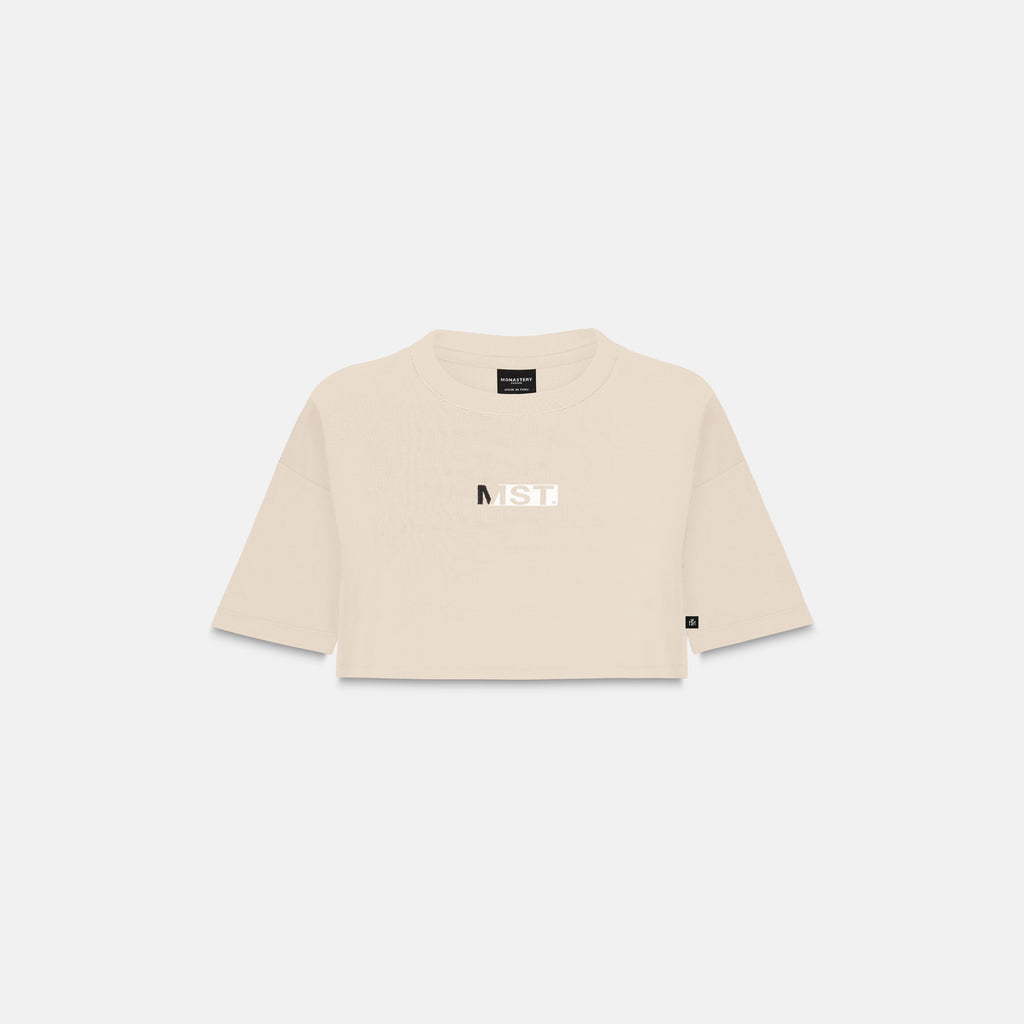 NASHI CROP TOP WOMEN IRISH CREAM