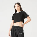 JANAN CROP TOP WOMEN BLACK