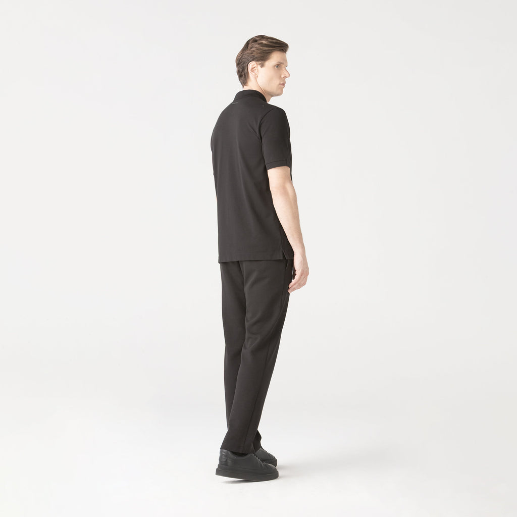 JANUS POLO MEN BLACK