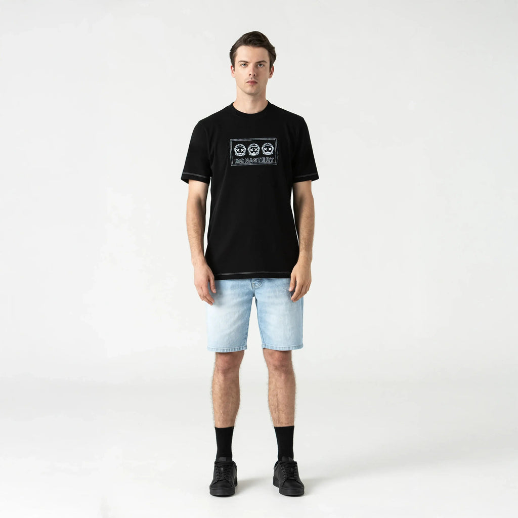 KIRTOR T-SHIRT MEN BLACK
