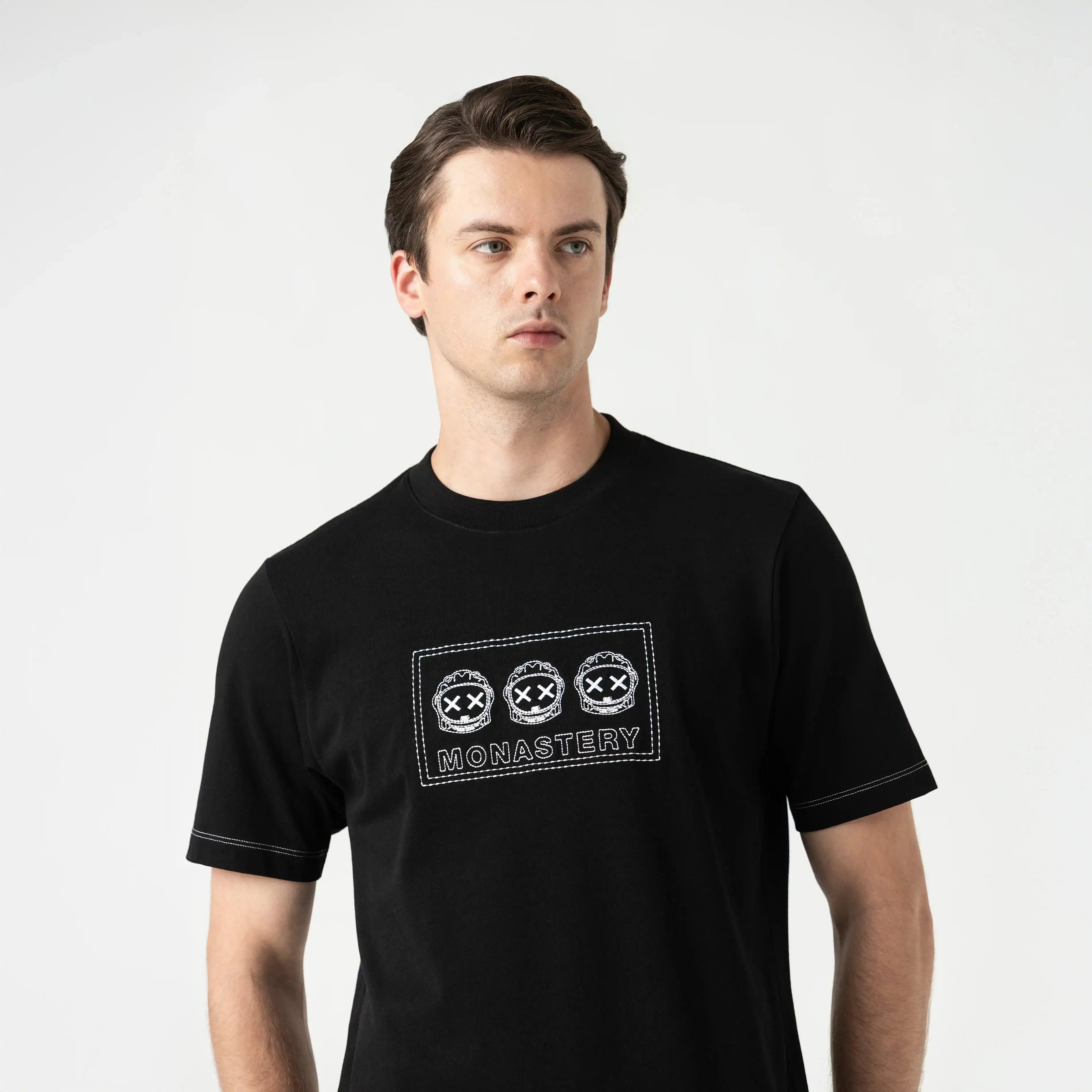 KIRTOR T-SHIRT MEN BLACK