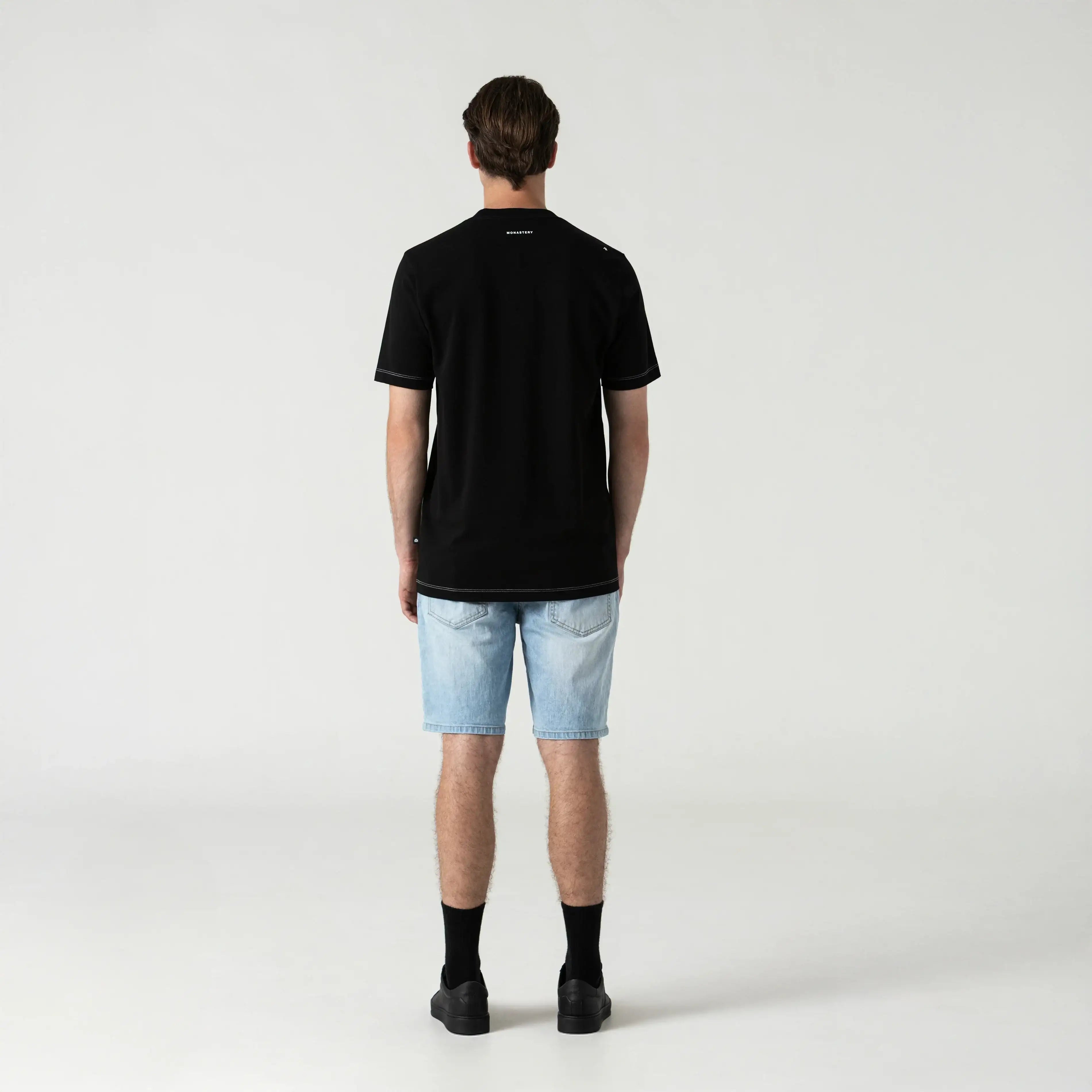 KIRTOR T-SHIRT MEN BLACK