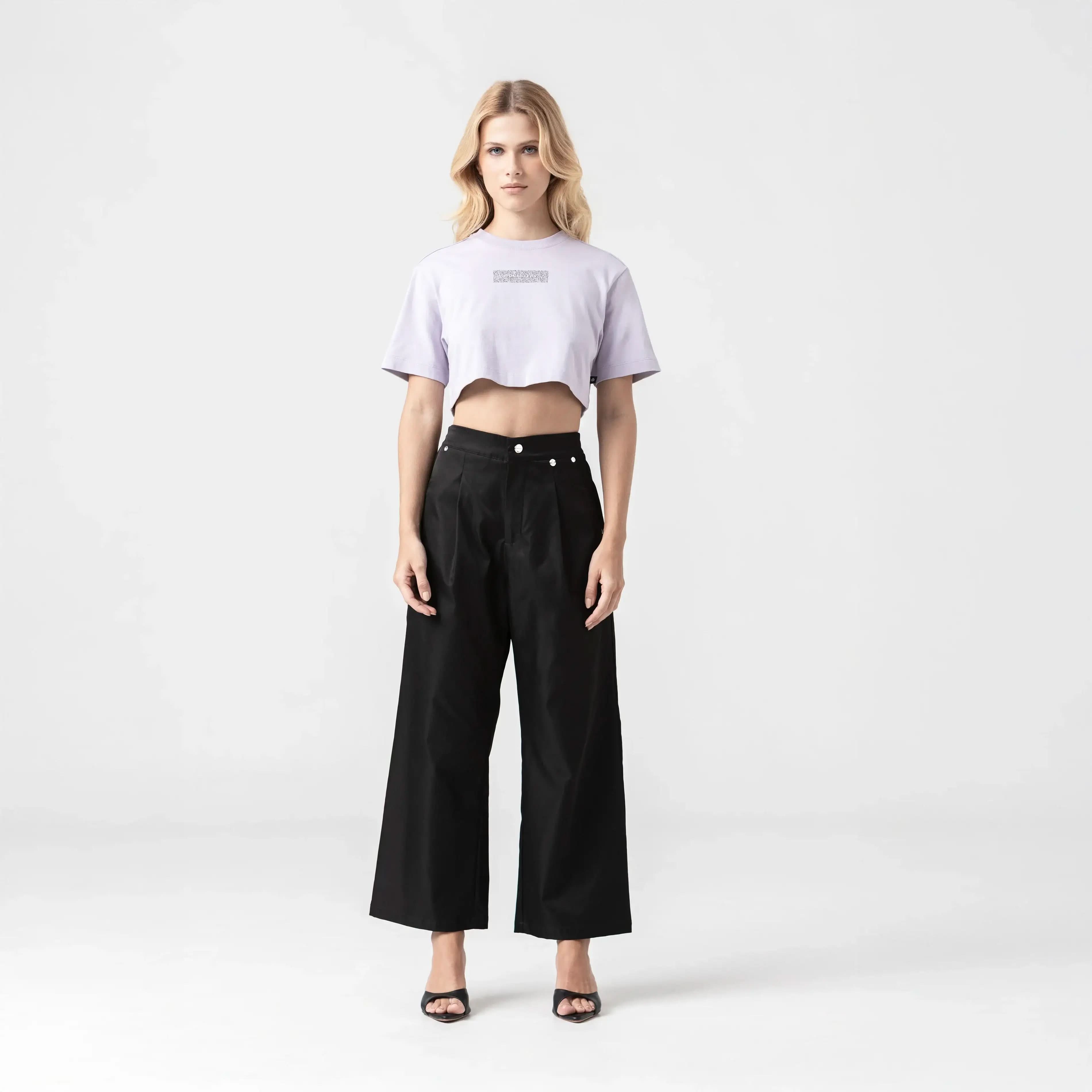 KISWA CROP TOP WOMEN THISTLE  L/G