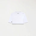 KISWA CROP TOP WOMEN LUCENT WHITE L/G