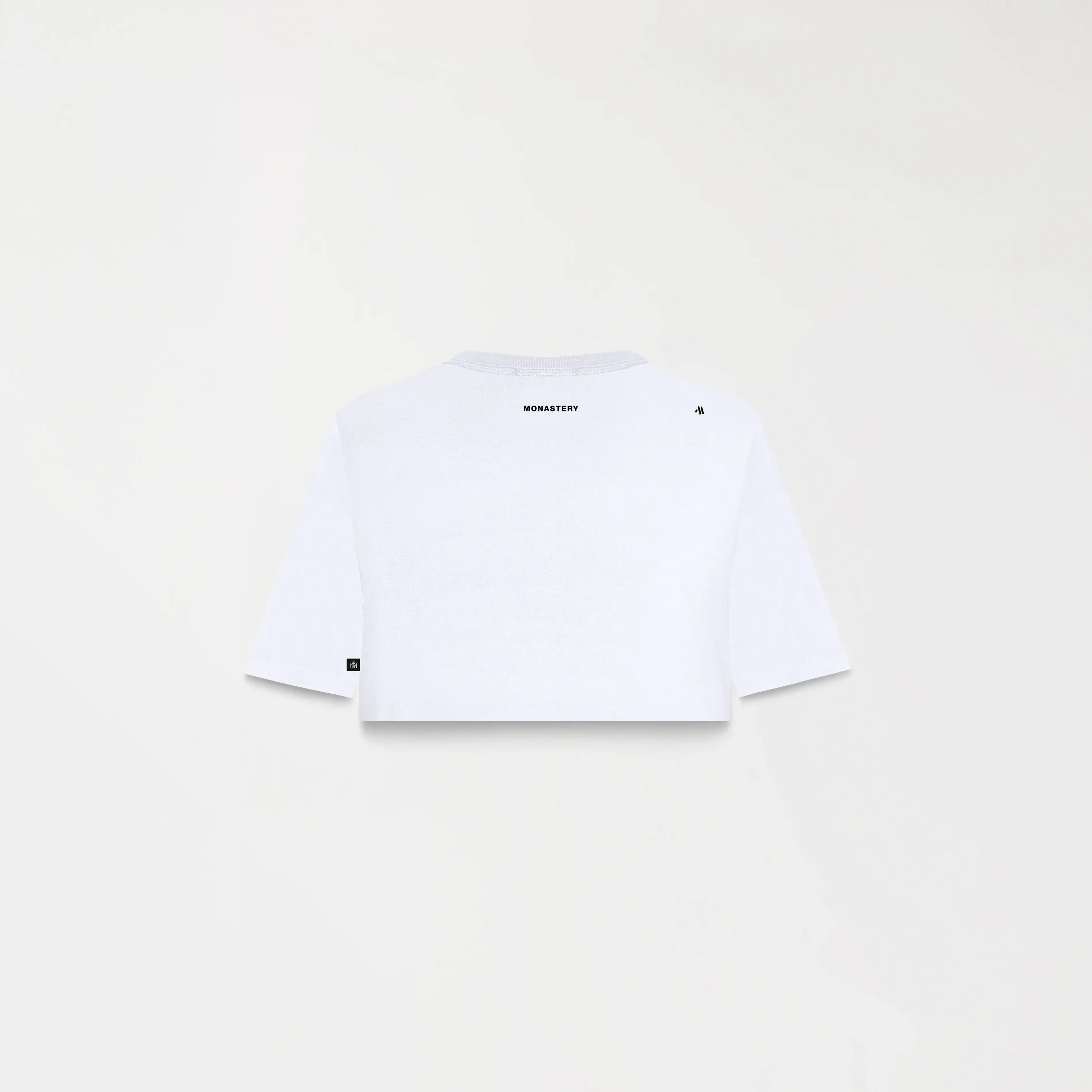 KISWA CROP TOP WOMEN LUCENT WHITE L/G