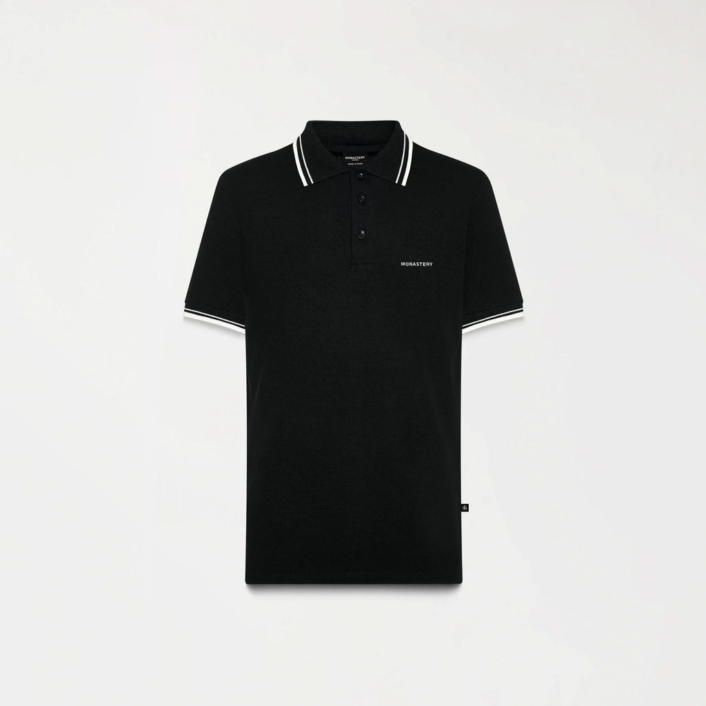 LAVENT POLO SHIRT MEN BLACK METEORITE