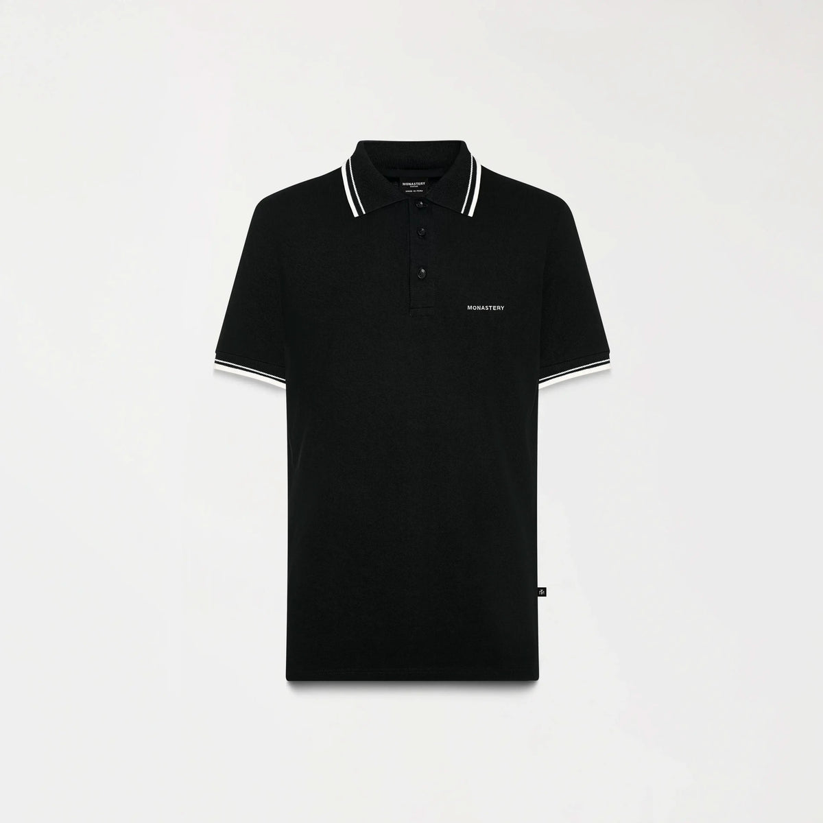 LAVENT POLO SHIRT MEN BLACK METEORITE