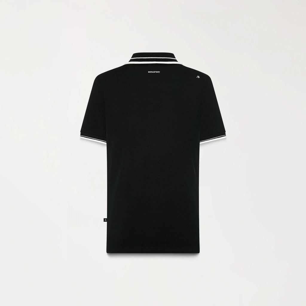 LAVENT POLO SHIRT MEN BLACK METEORITE