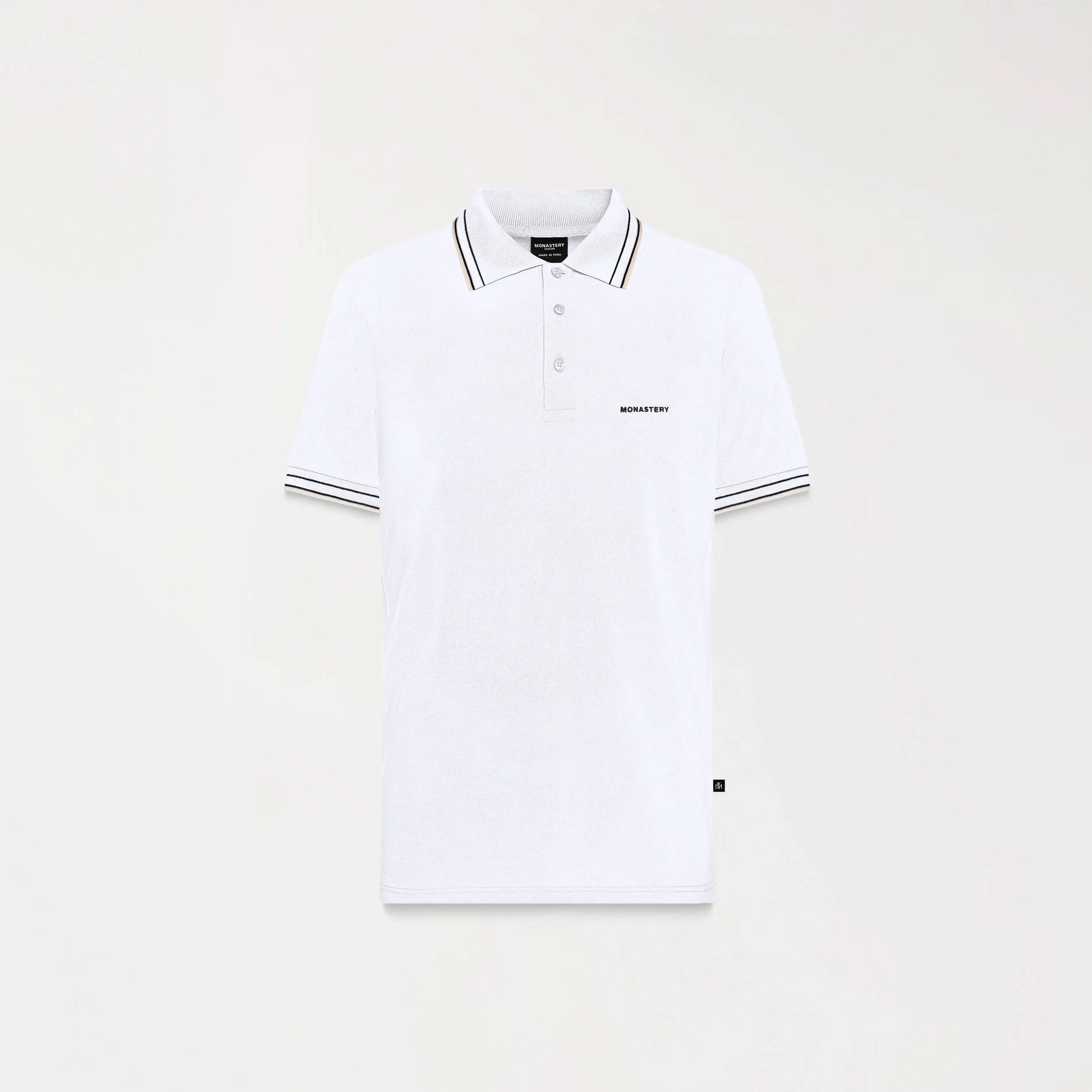 LAVENT POLO SHIRT MEN LUCENT WHITE