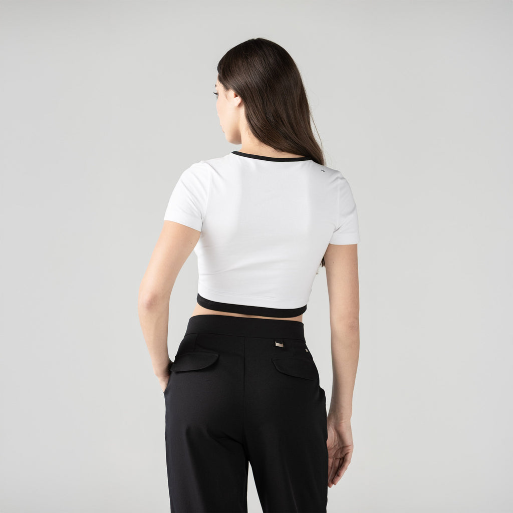 AITANA CROP TOP WOMEN WHITE