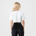 BRYNN CROP TOP WOMEN LUCENT WHITE L/G