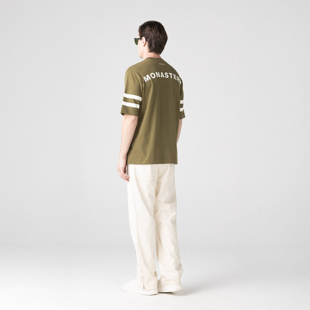 IGNIS T-SHIRT OVERSIZED MEN WINTER MOSS