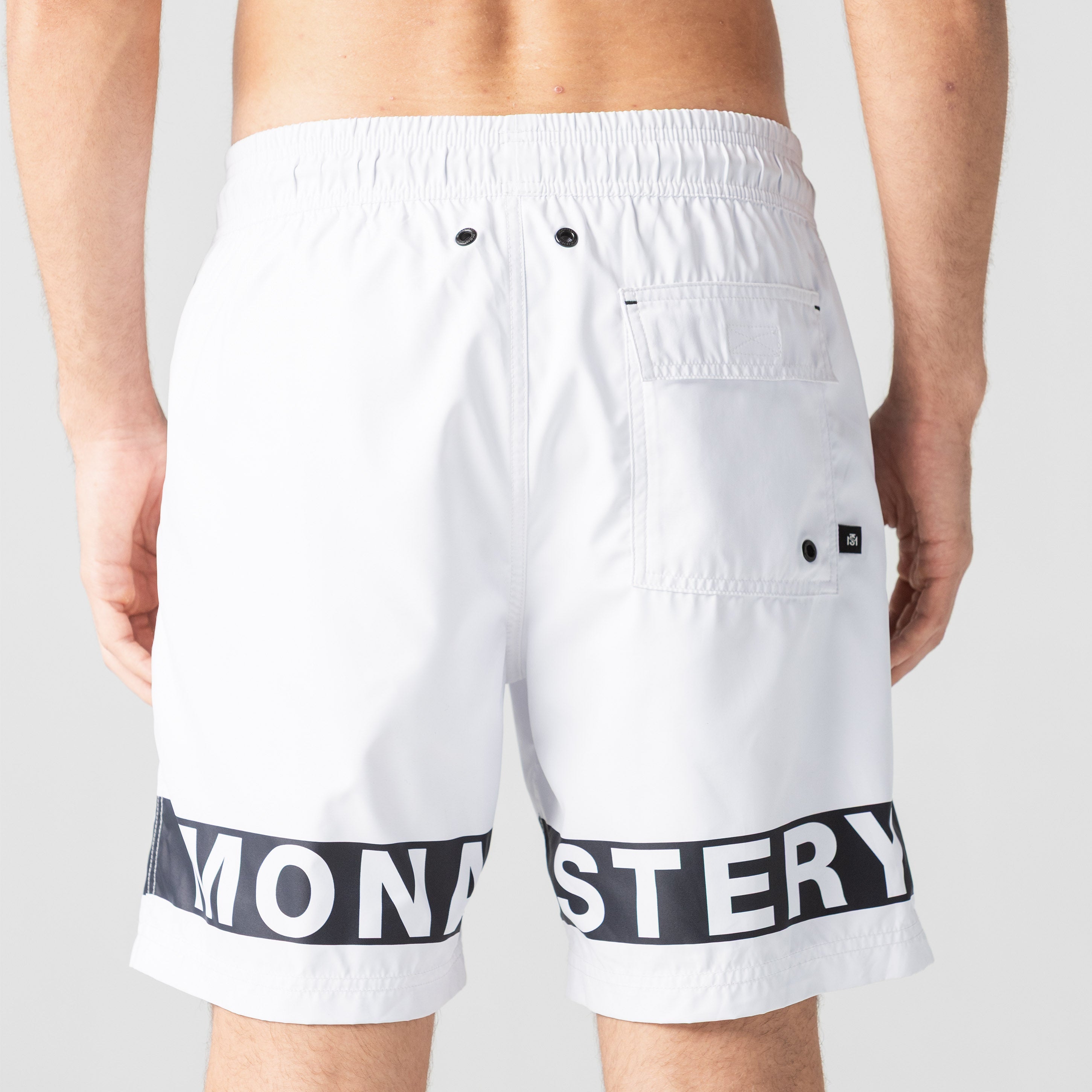RANGE SWIM SHORT MEN WHITE