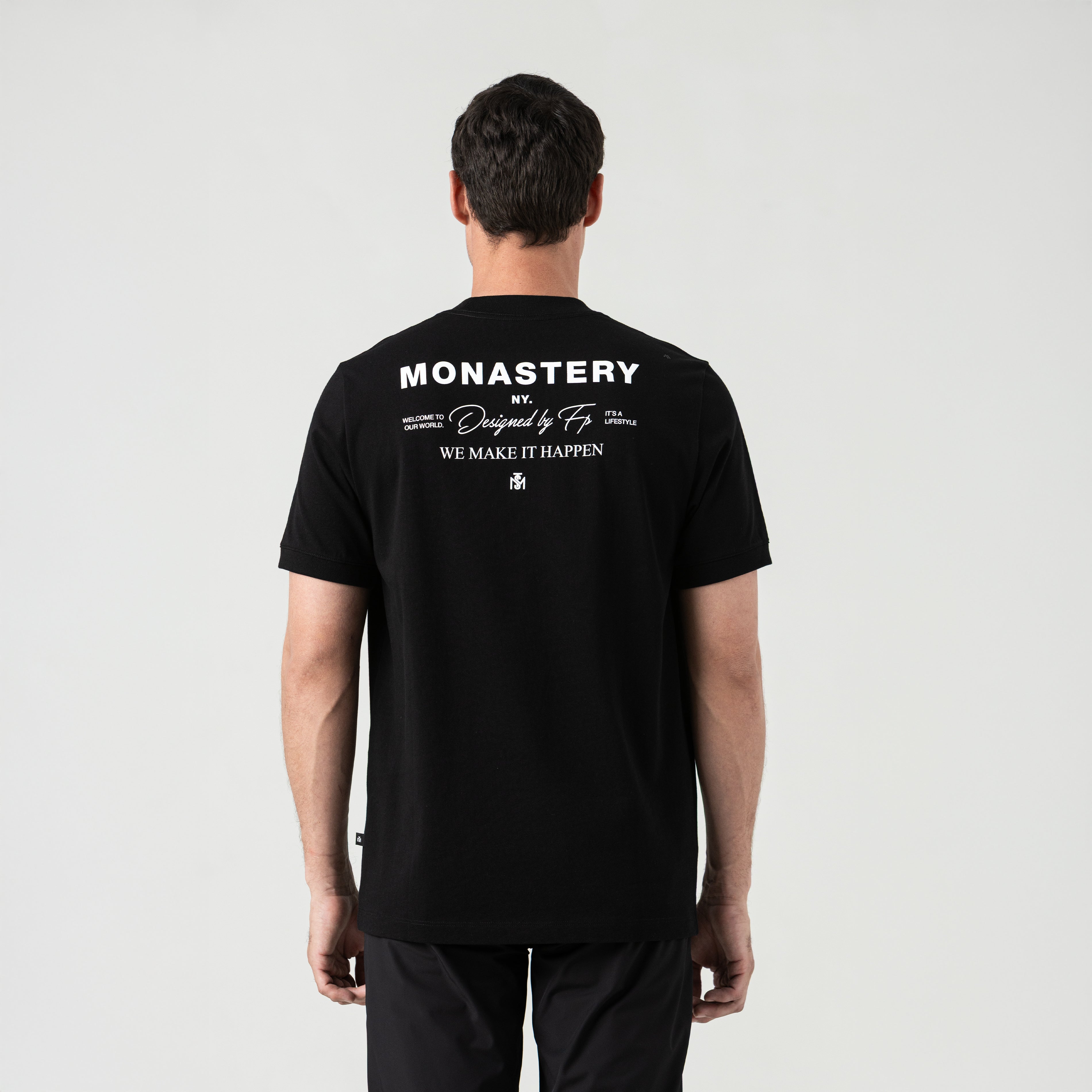 CRACKER 1 T-SHIRT MEN BLACK