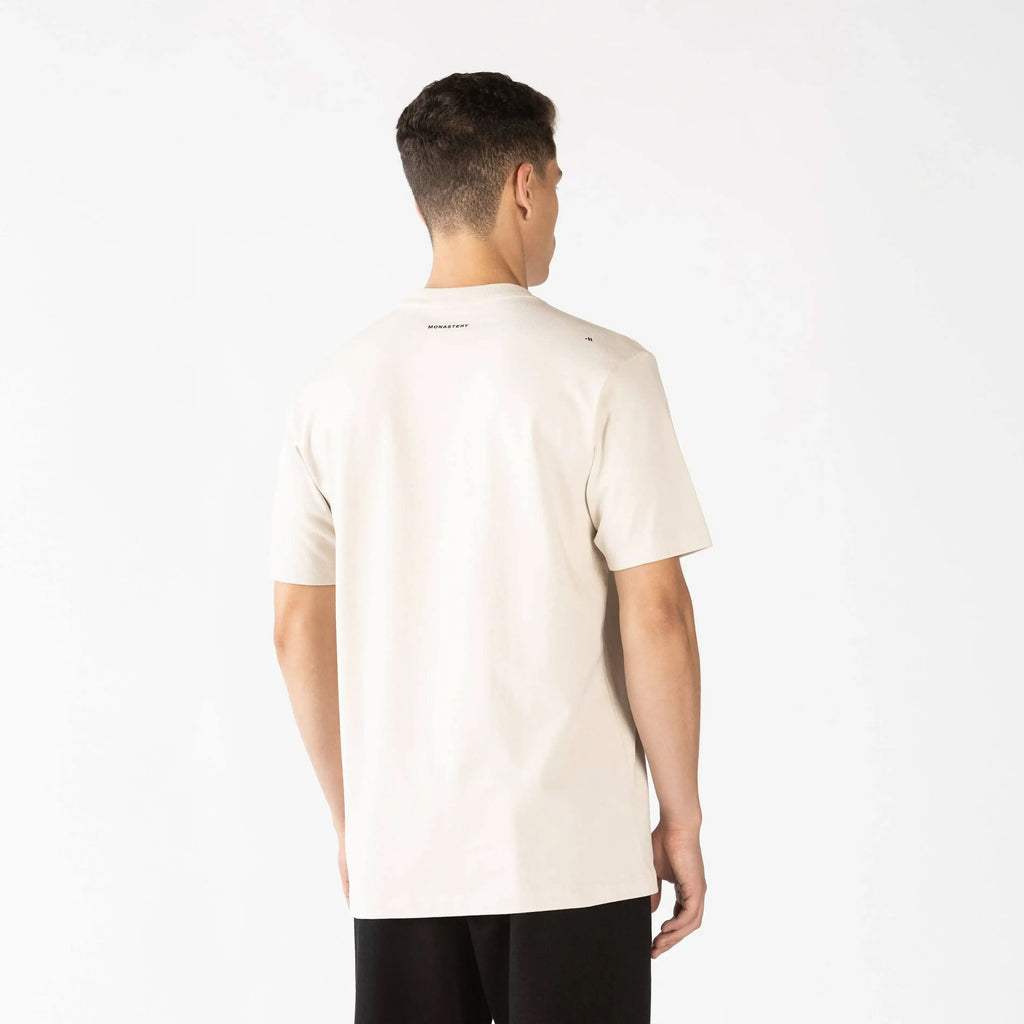 CAMISETA TWO BEIG 4 - MONASTERY