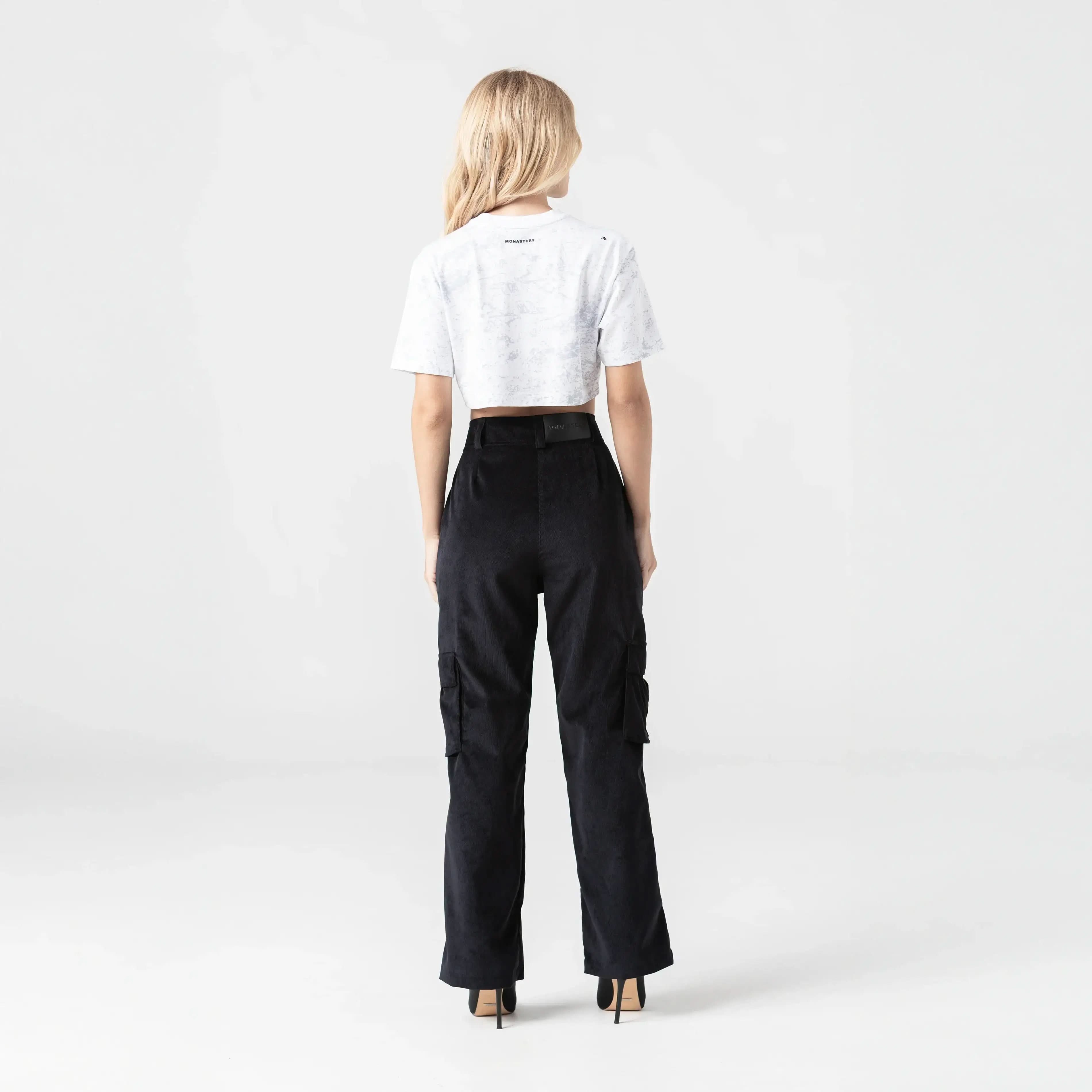BRYNN CROP TOP WOMEN LUCENT WHITE L/G