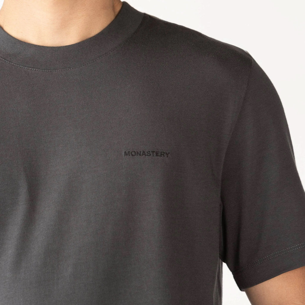 GREENHILL T-SHIRT MEN BLACK OYSTER - Monastery