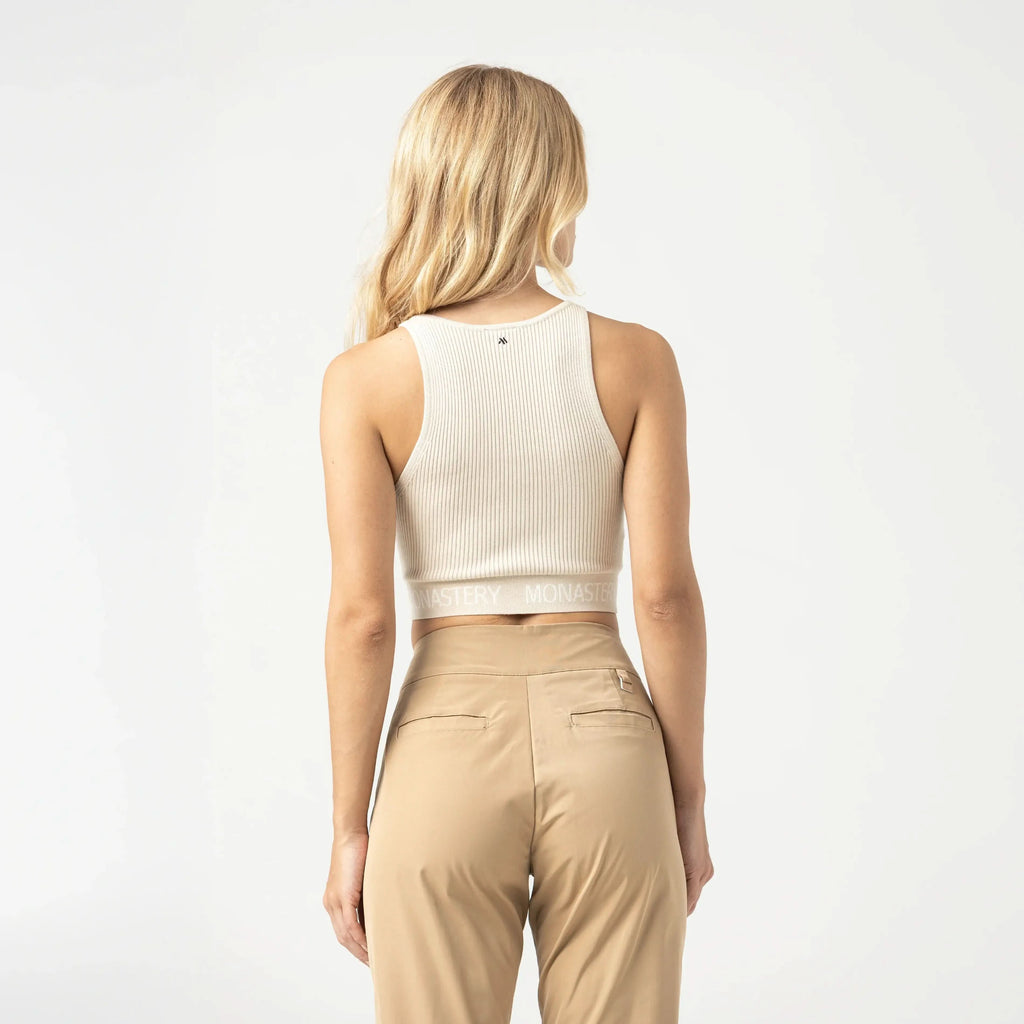 HYWEL KNITTED TOP WOMEN WHITECAP GRAY
