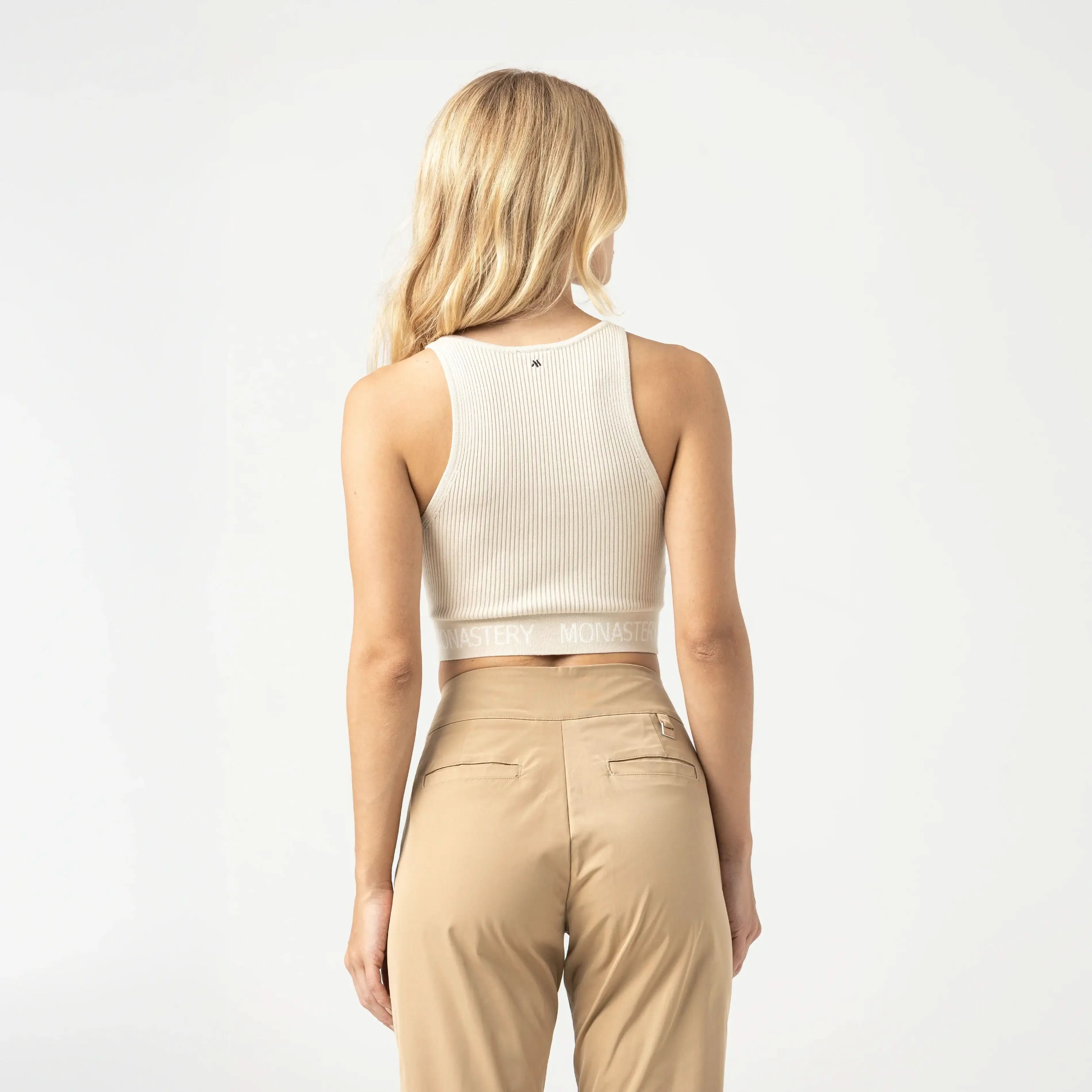 HYWEL KNITTED TOP WOMEN WHITECAP GRAY