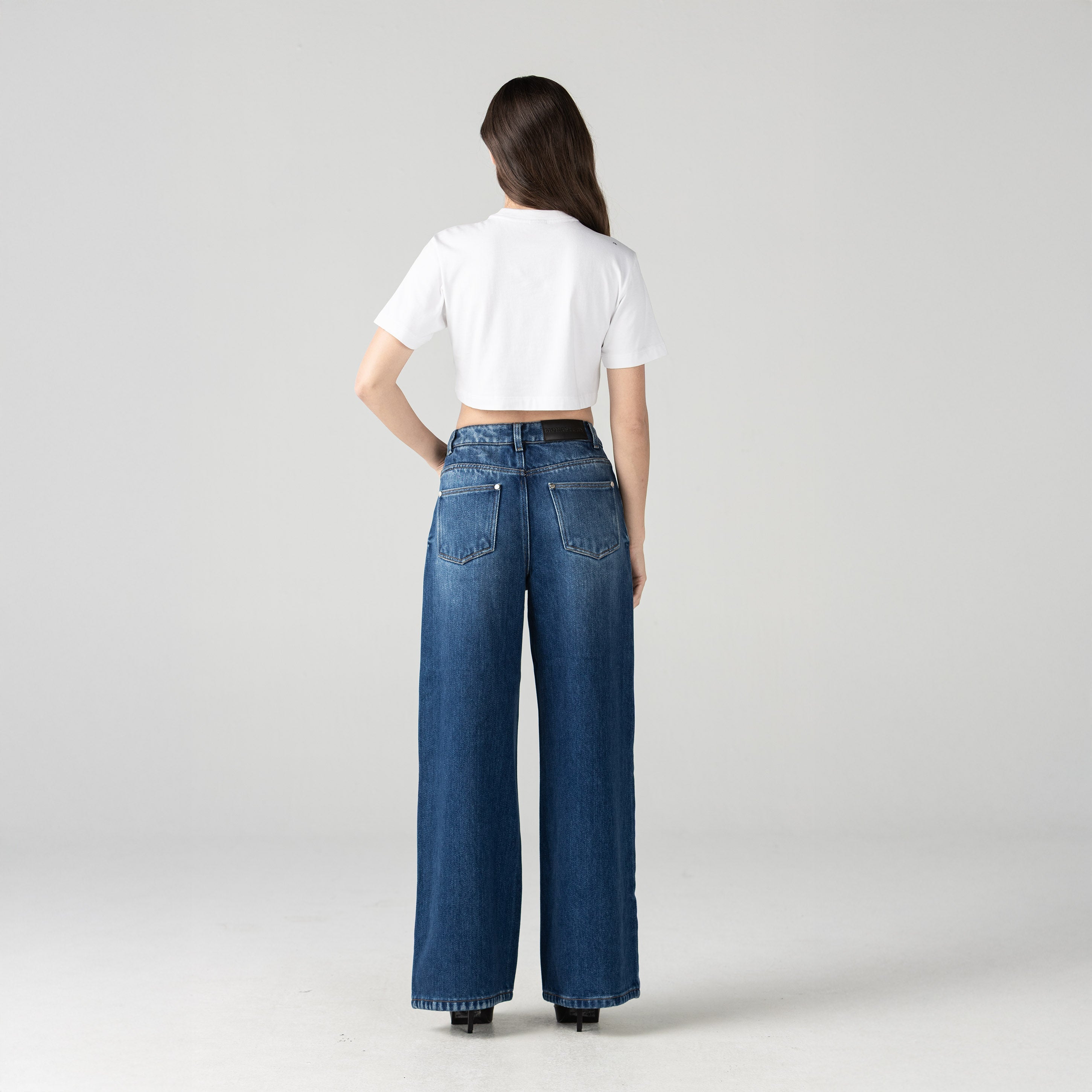 KUBLAI CROP TOP WOMEN WHITE