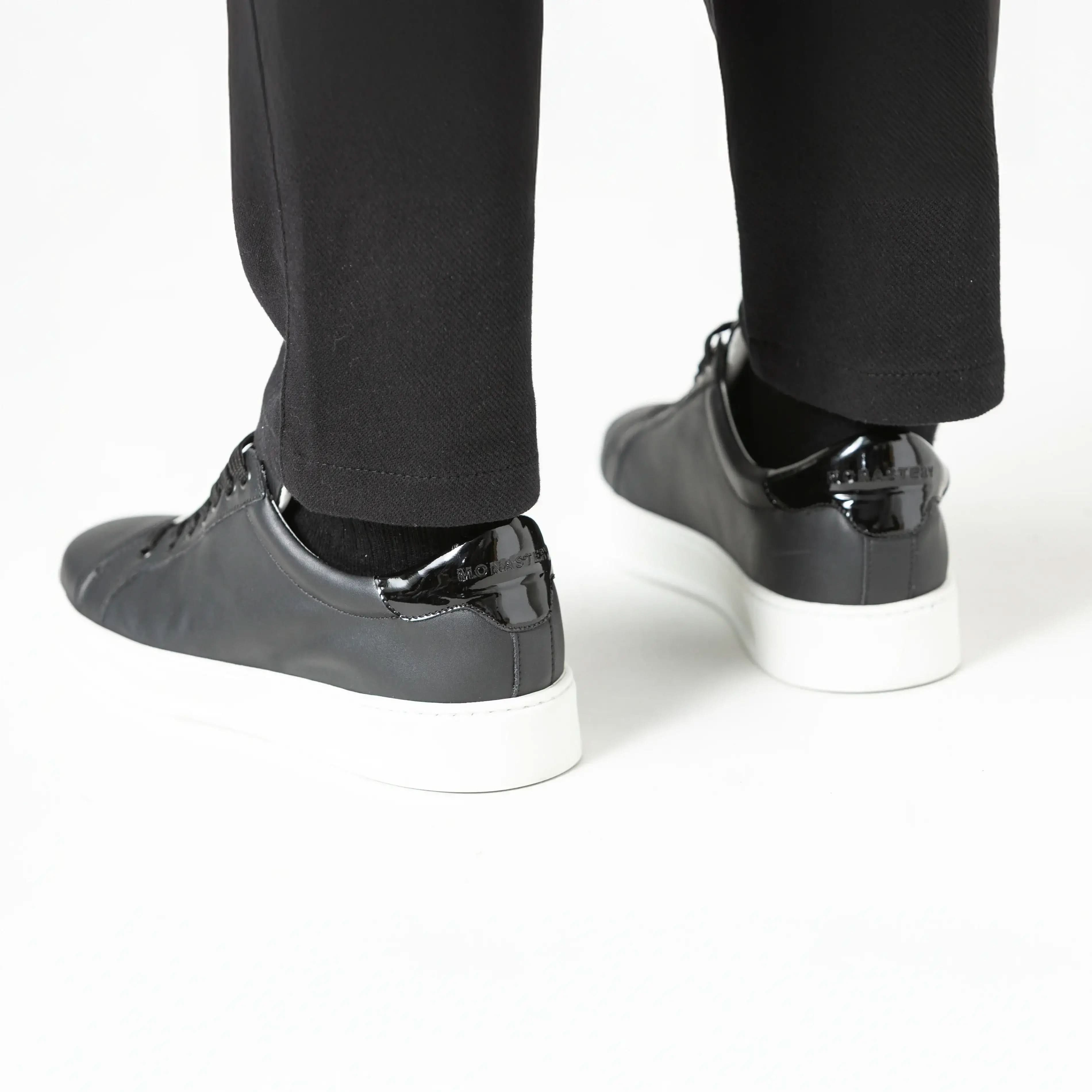 MASSIMO SNEAKERS MEN BLACK
