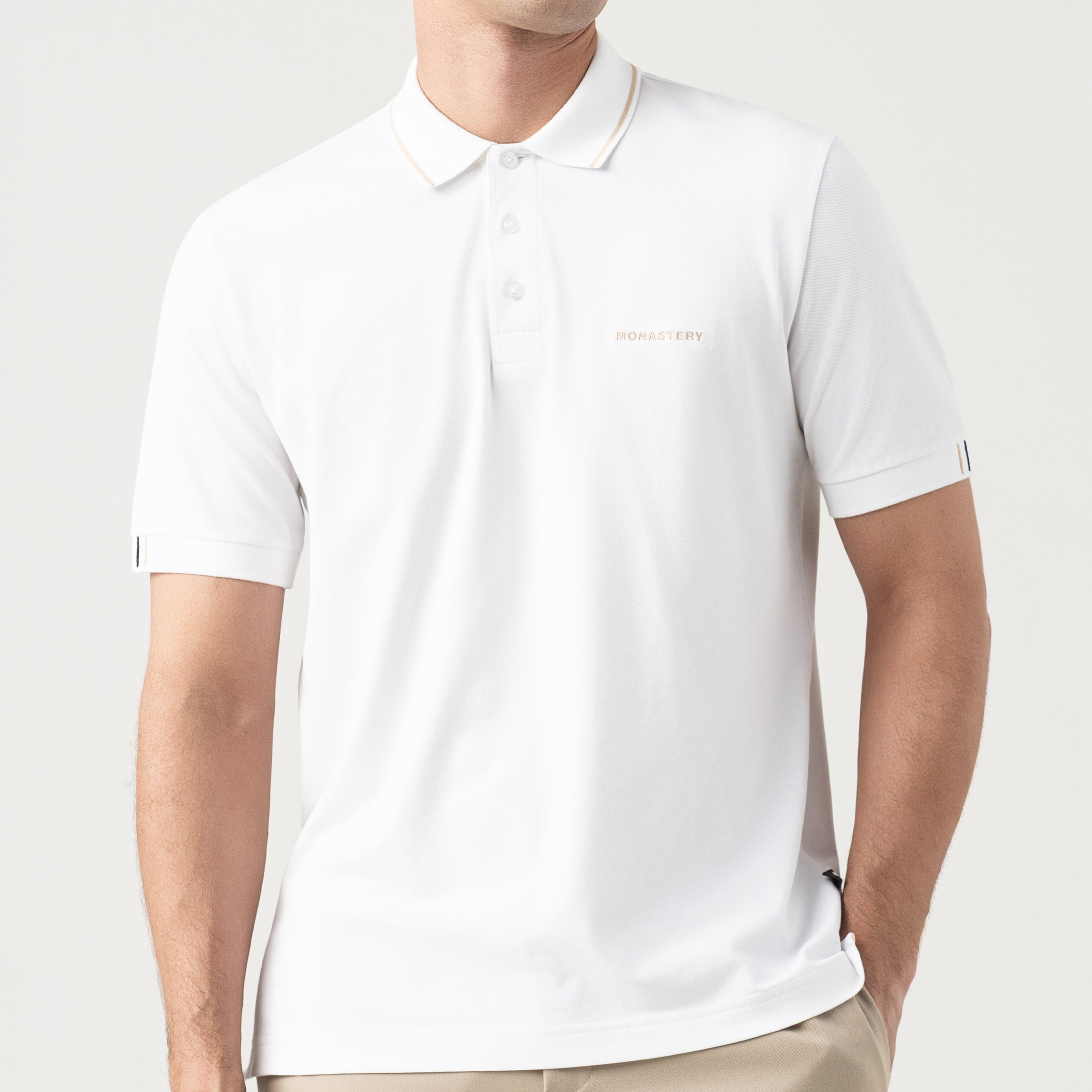 MARENGO POLO MEN WHITE