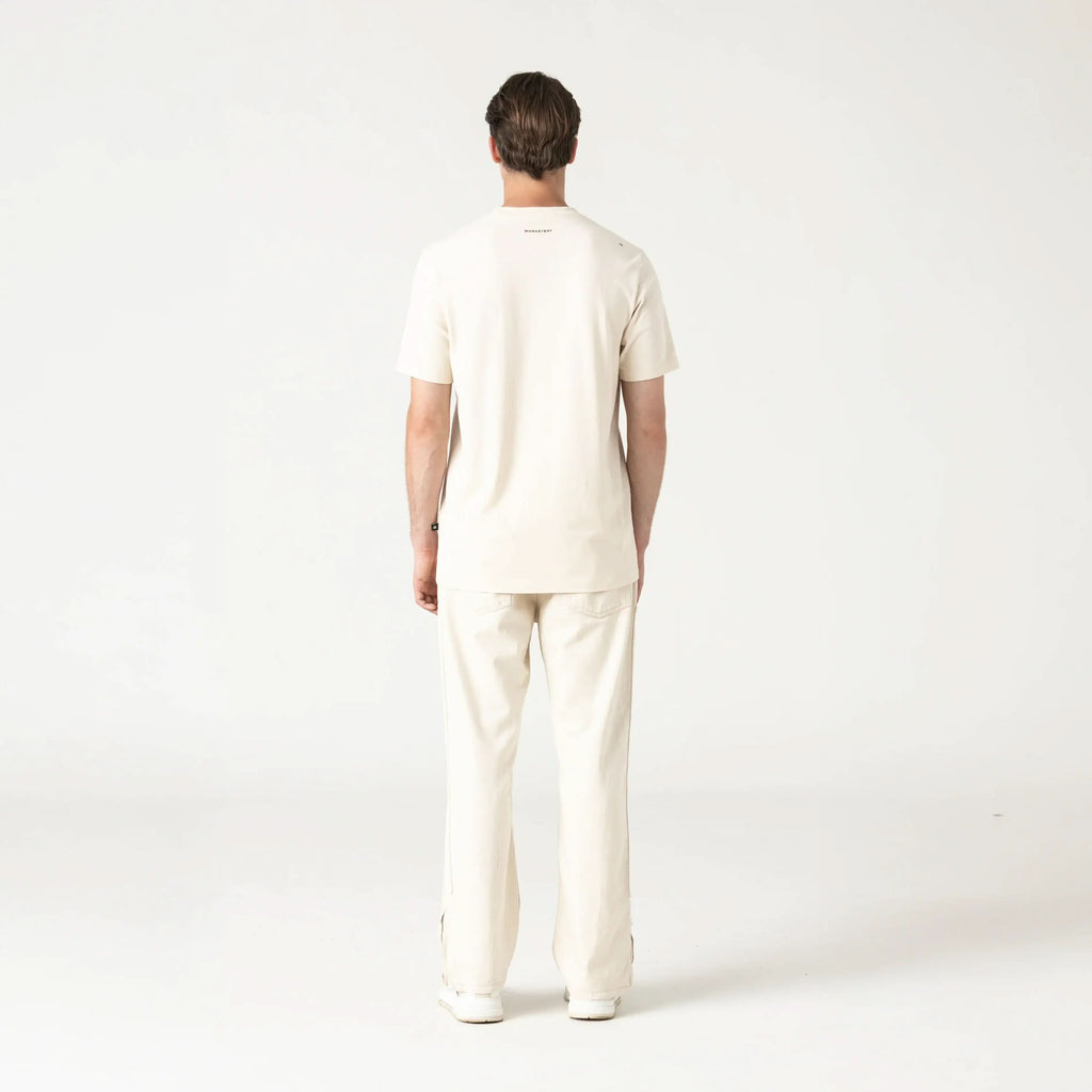 SHARAM T-SHIRT MEN WHITECAP GRAY