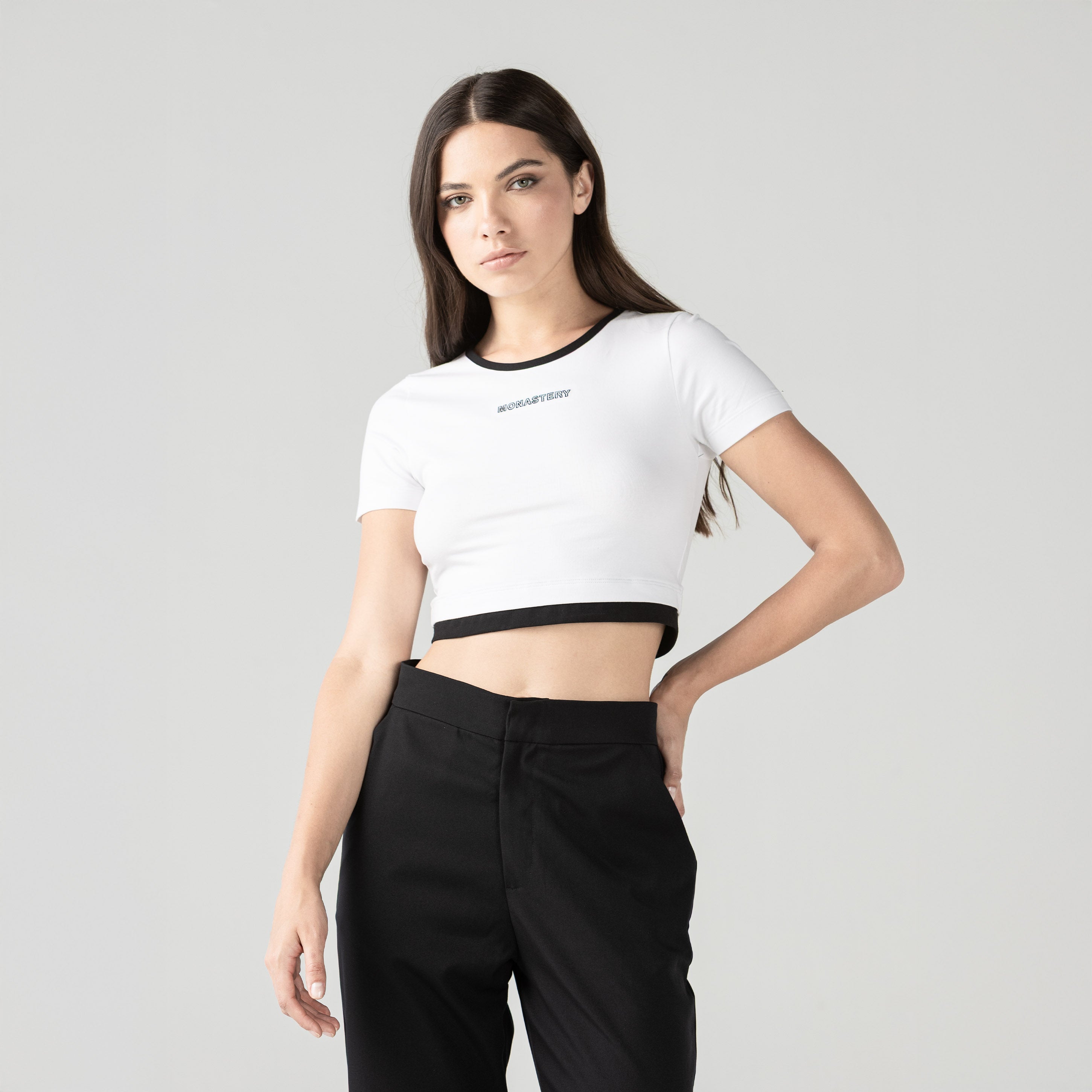 AITANA CROP TOP WOMEN WHITE