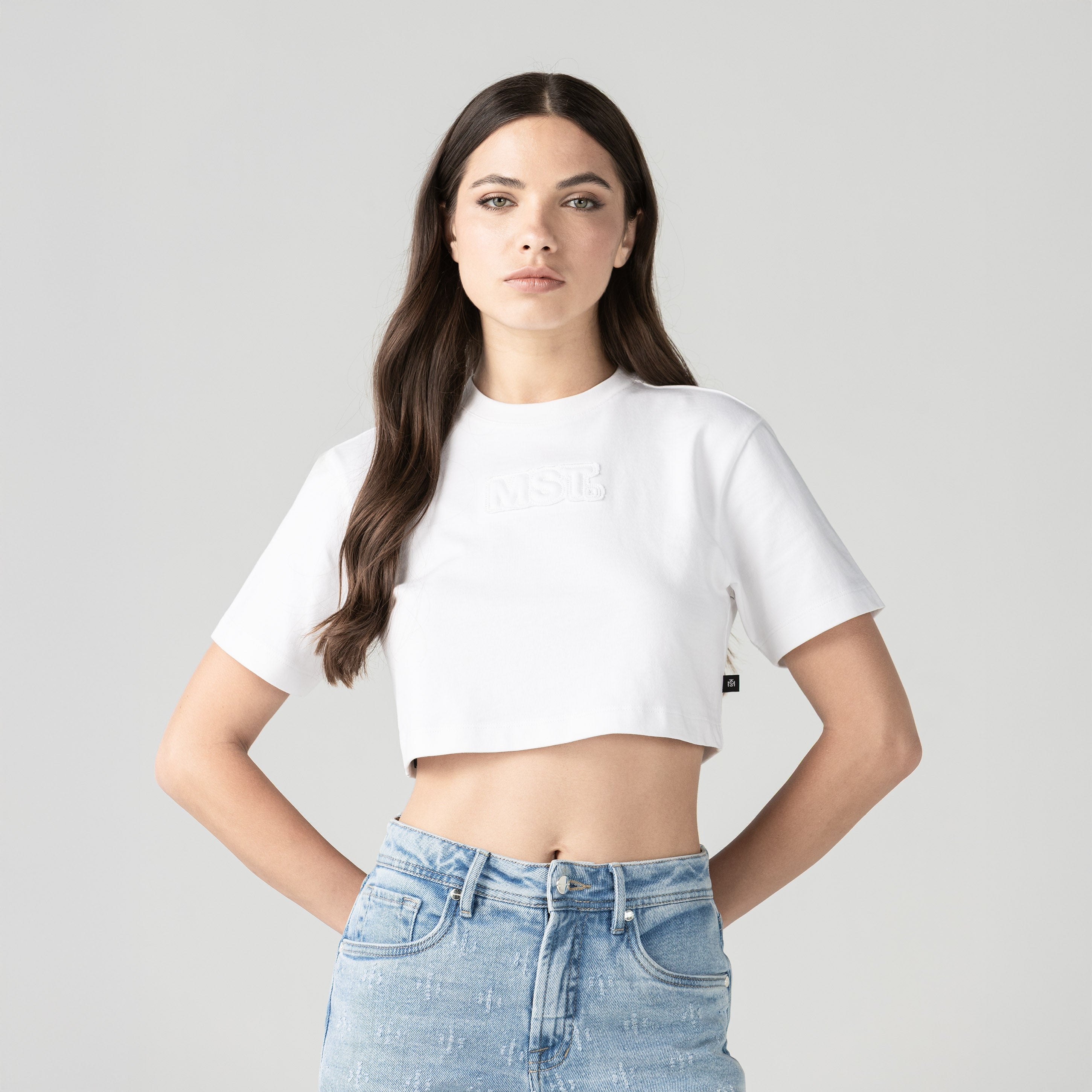 ALANI CROP TOP WOMEN WHITE