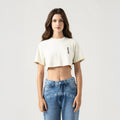 NEKANE CROP TOP WOMEN WHITE ASPARAGUS