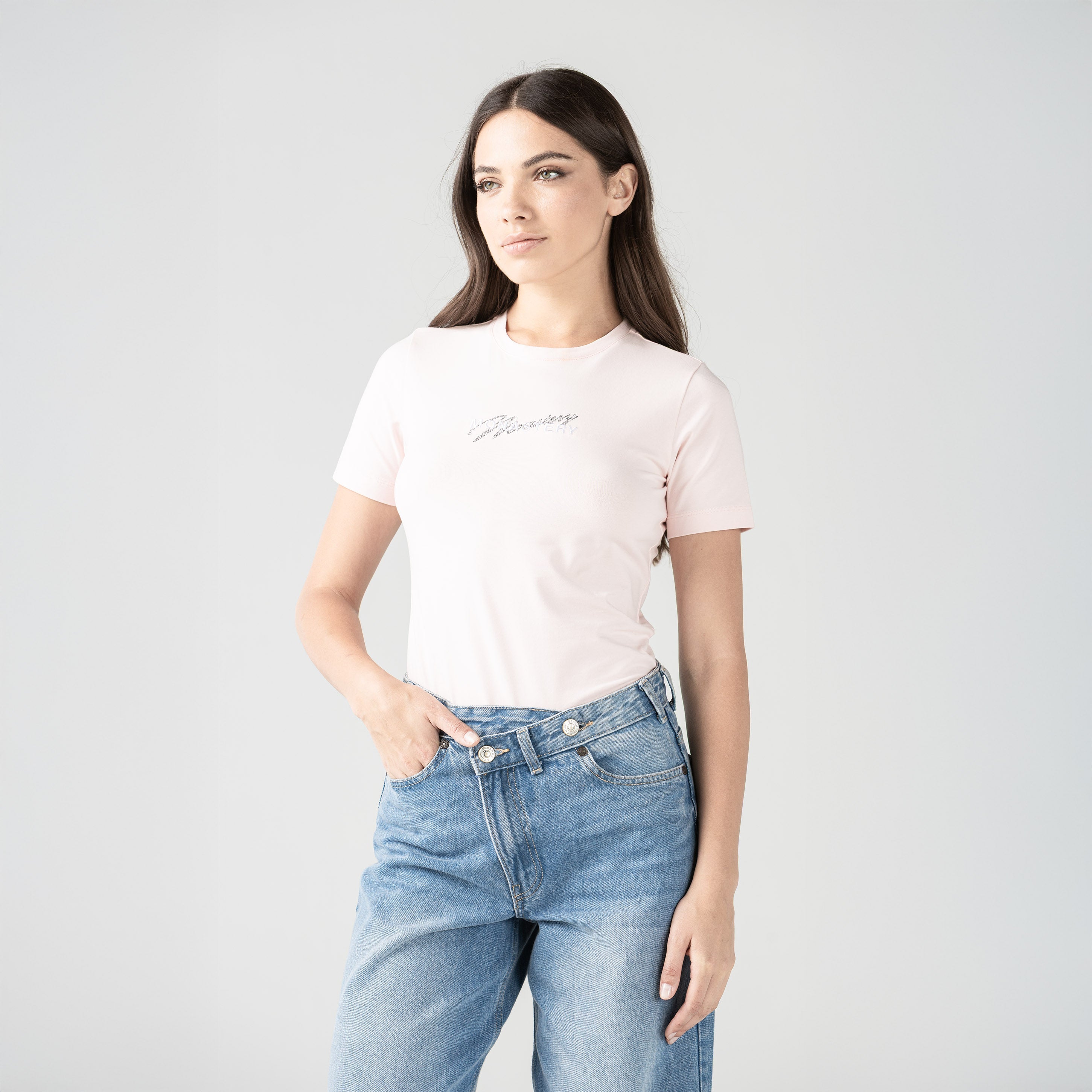 DOMINICA T-SHIRT WOMEN ROSE QUARTZ