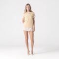 GASHERBRUM T-SHIRT WOMEN BROWN