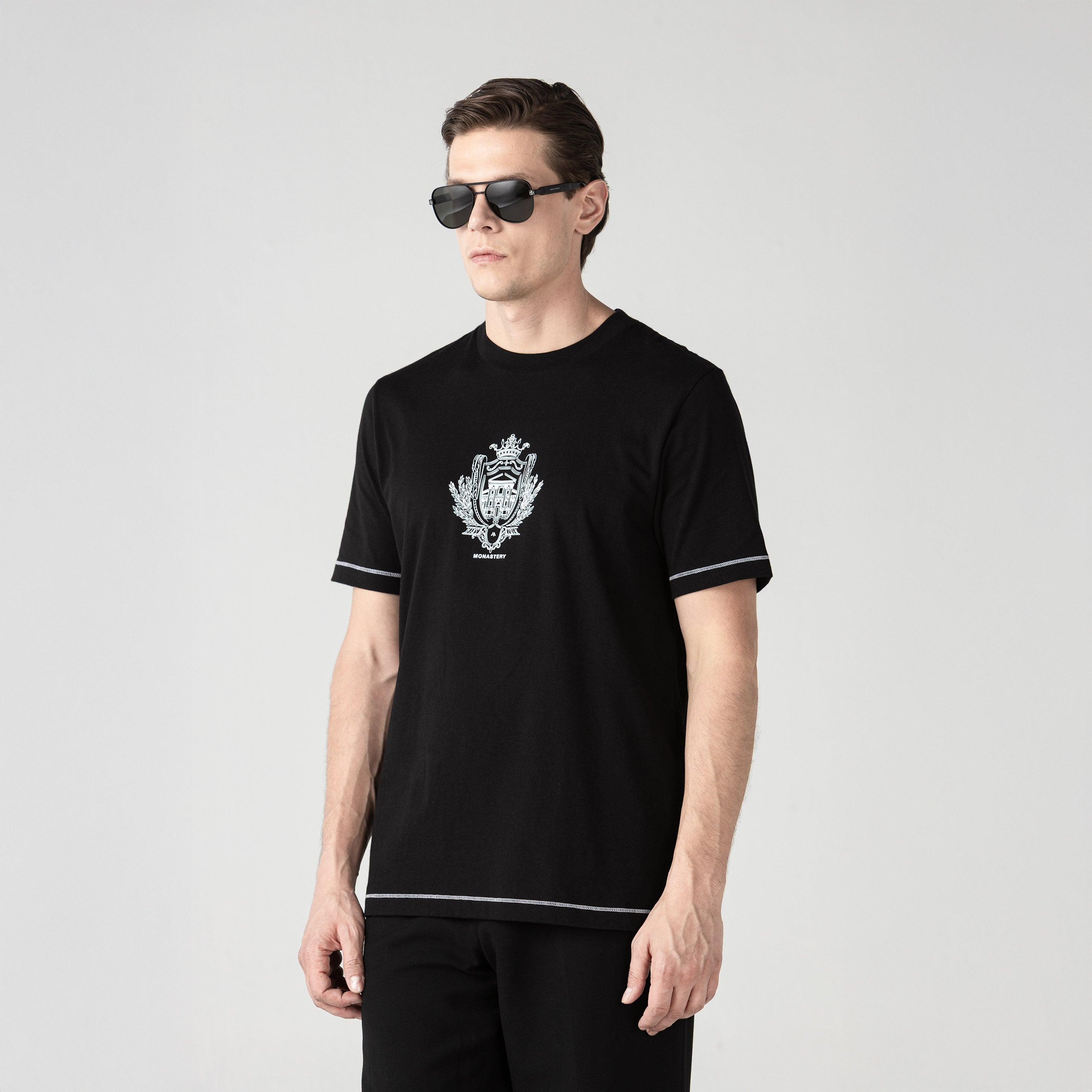 GRAVIT T-SHIRT MEN BLACK