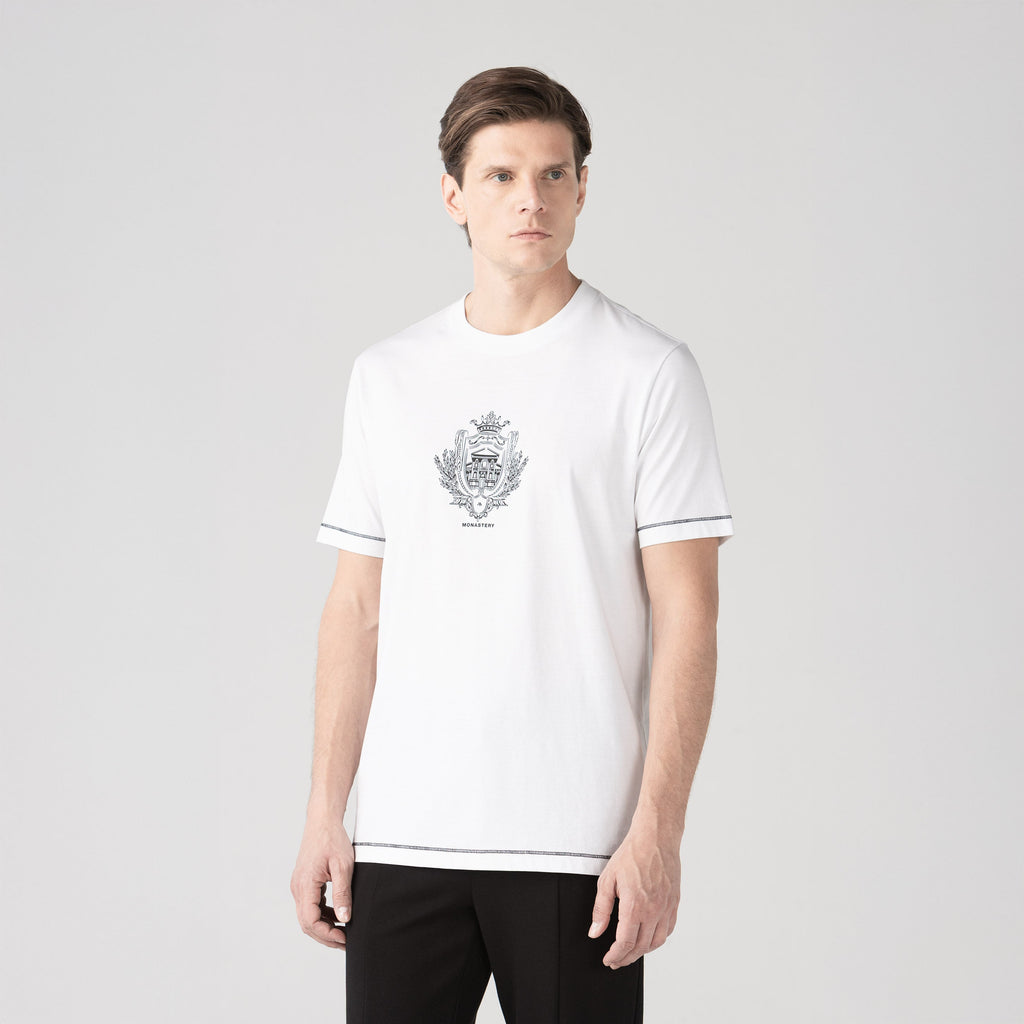 GRAVIT T-SHIRT MEN WHITE