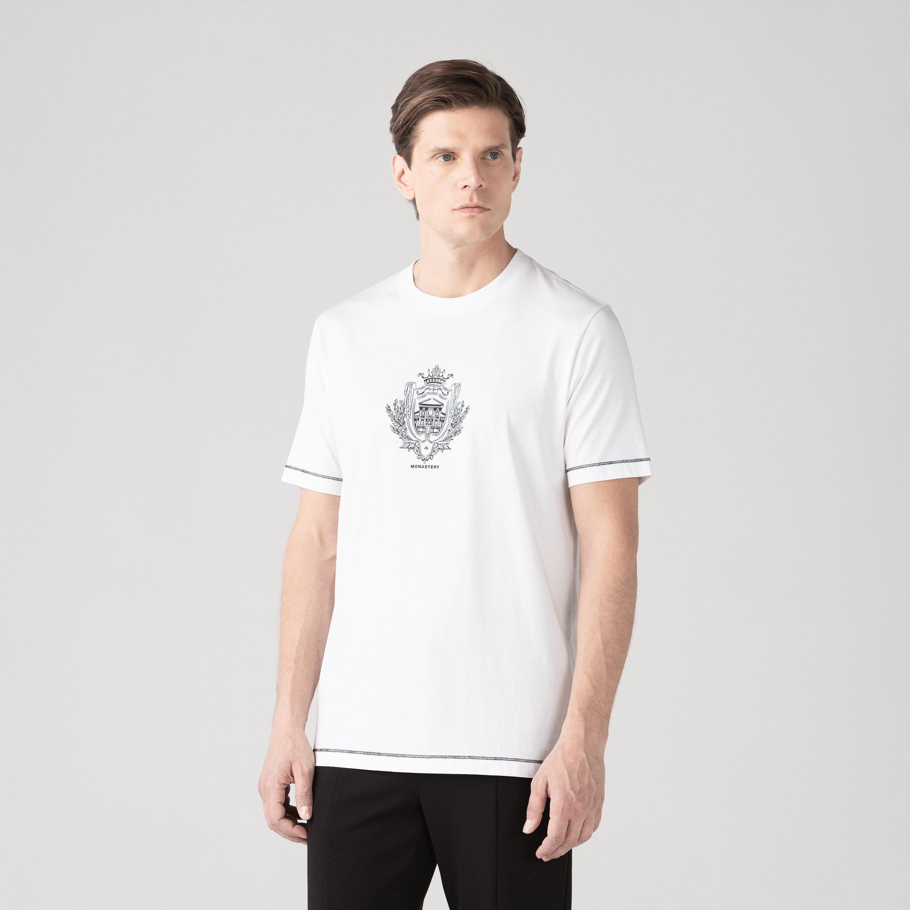 GRAVIT T-SHIRT MEN WHITE