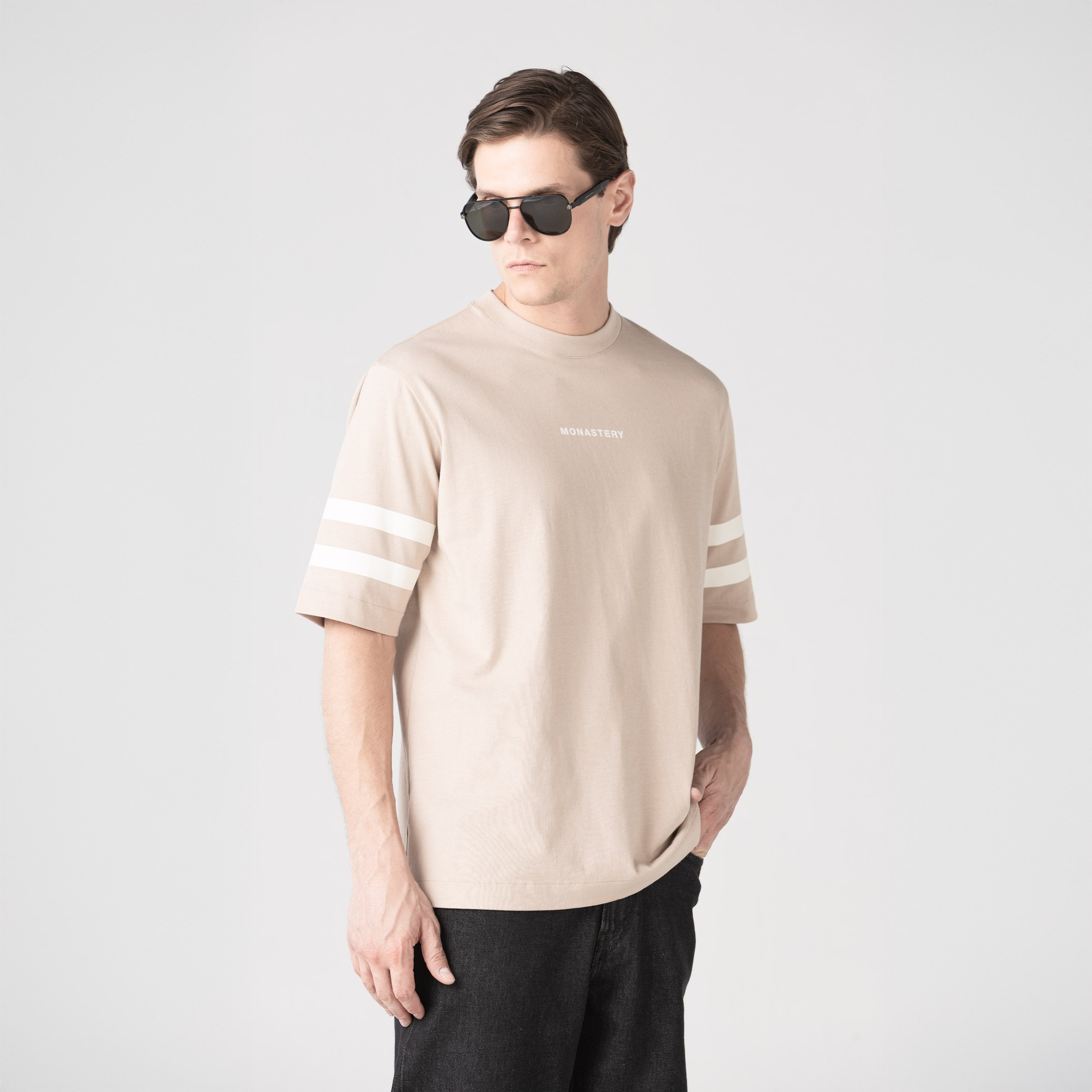 IGNIS T-SHIRT OVERSIZED MEN SIMPLY TAUPE
