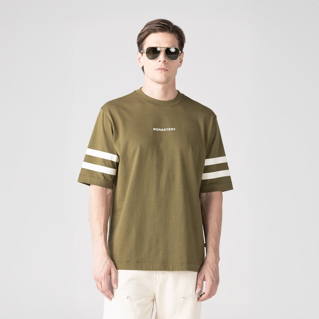 IGNIS T-SHIRT OVERSIZED MEN WINTER MOSS