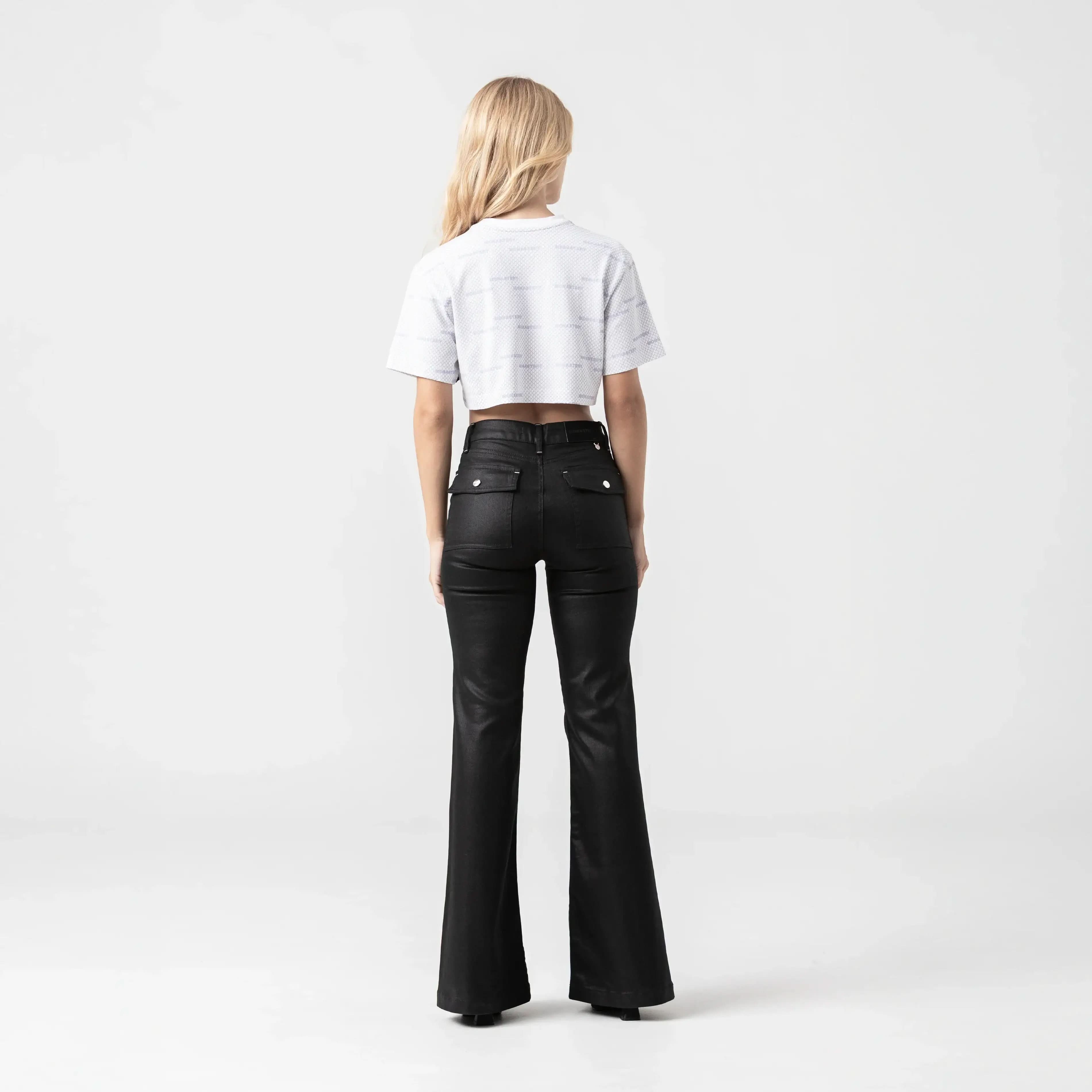 ISOLDEN CROP TOP WOMEN LUCENT WHITE L/G