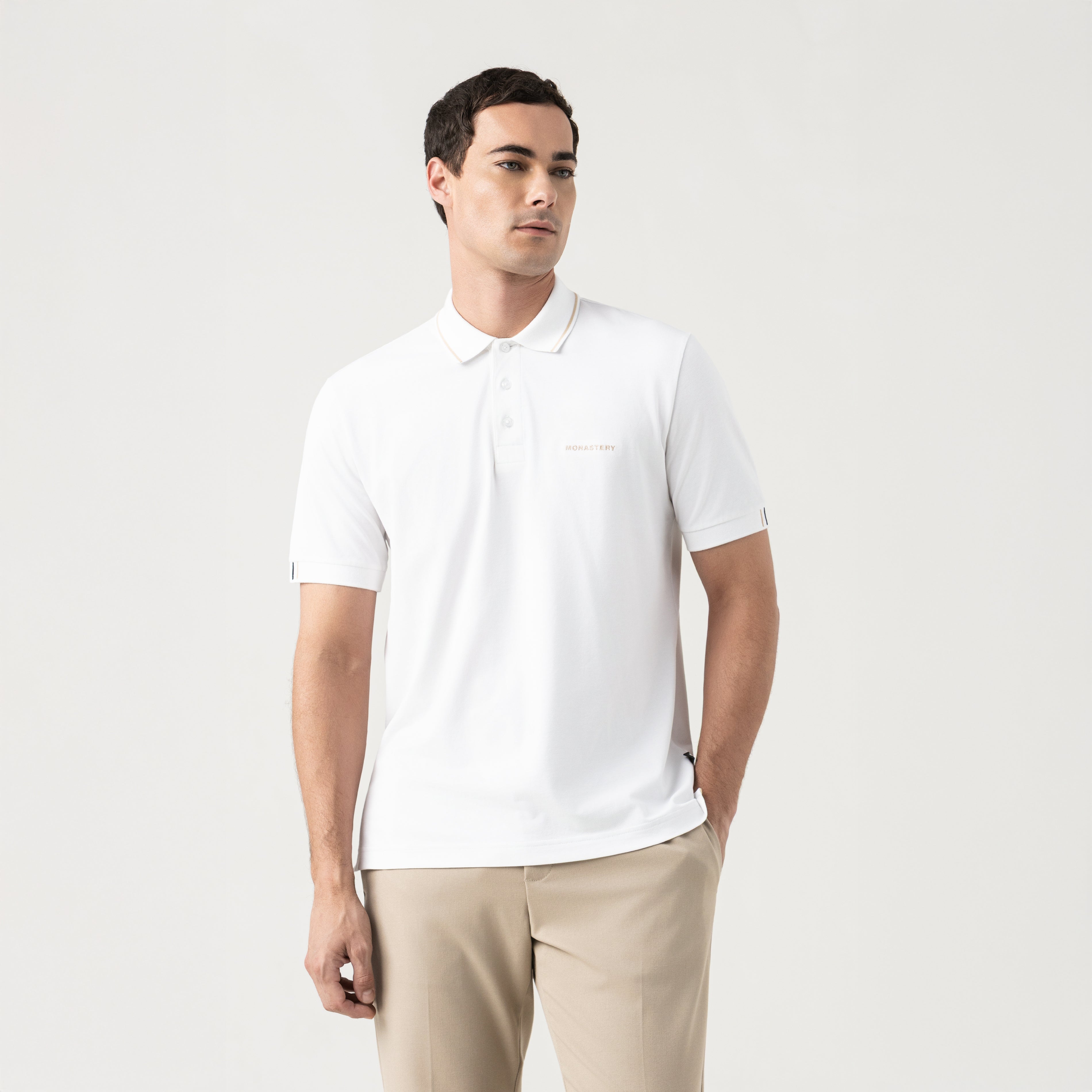 MARENGO POLO MEN WHITE