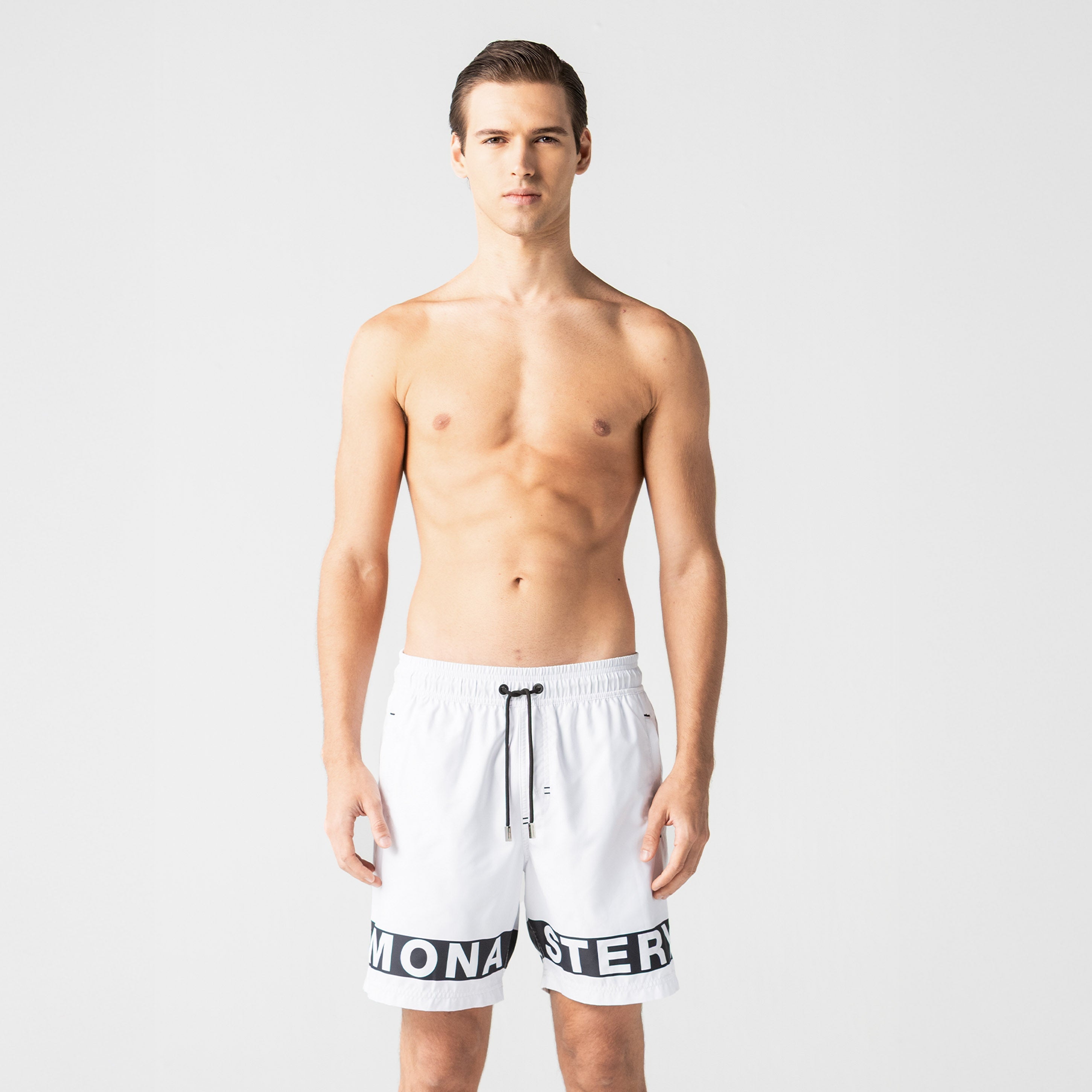 RANGE SWIM SHORT MEN WHITE